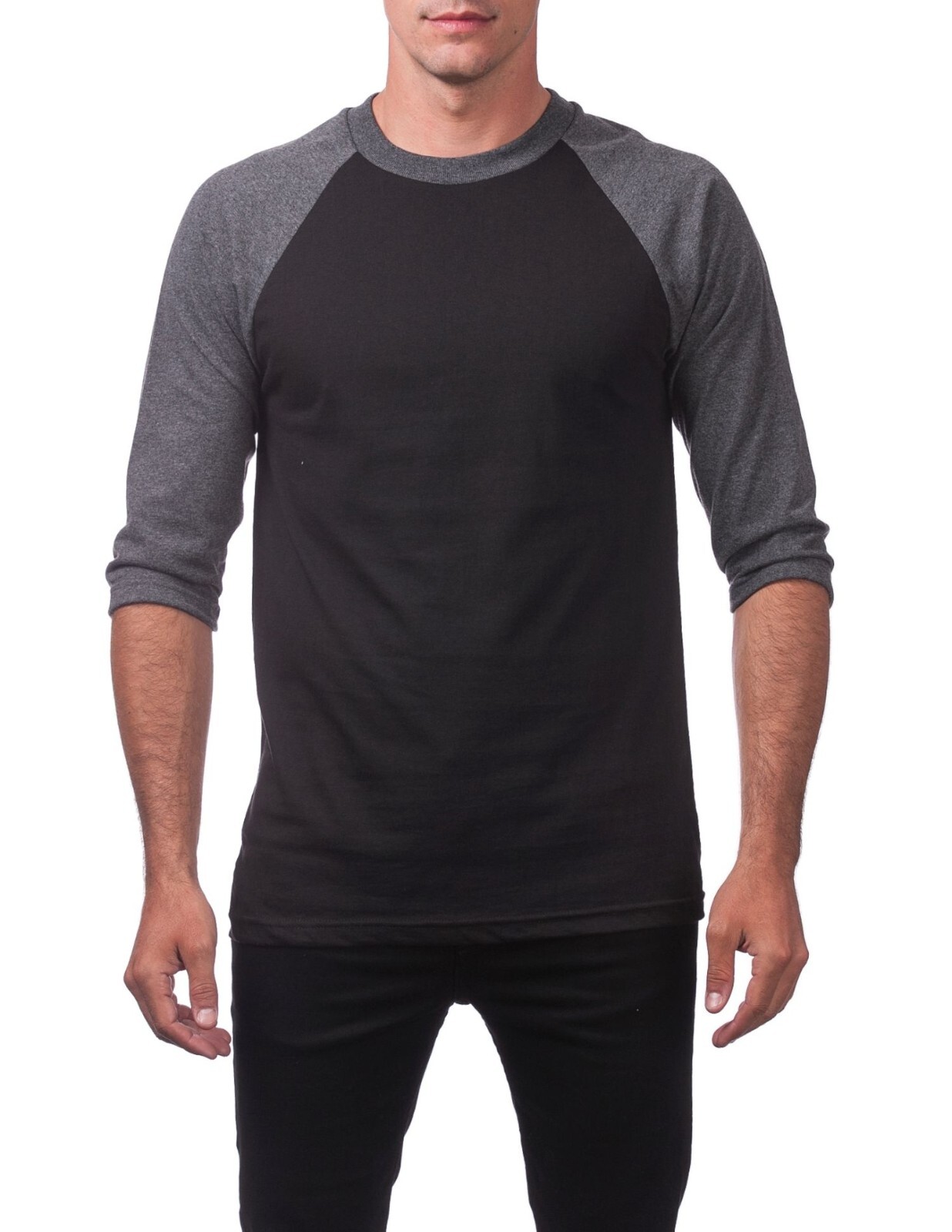 Pro Club Men’s Comfort Baseball Tee Crew Neck T-Shirt