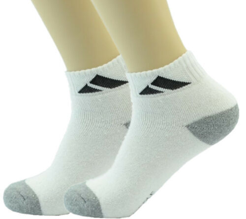 Adi 6 Pairs Sport Ankle Quarter Crew Men Socks Cotton Low Cut Size 9-13