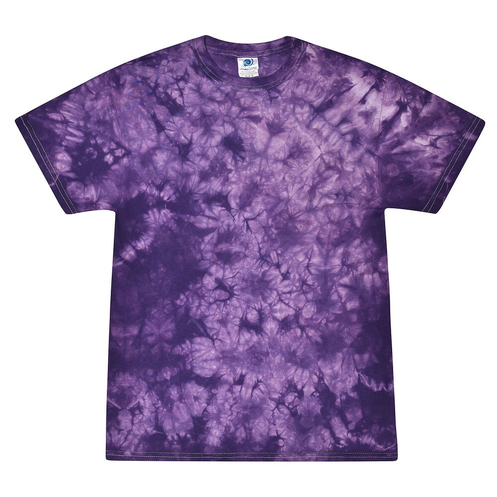 Vibrant Multicolor Tie Dye T-Shirts Adult & Kids 100% Cotton Colortone