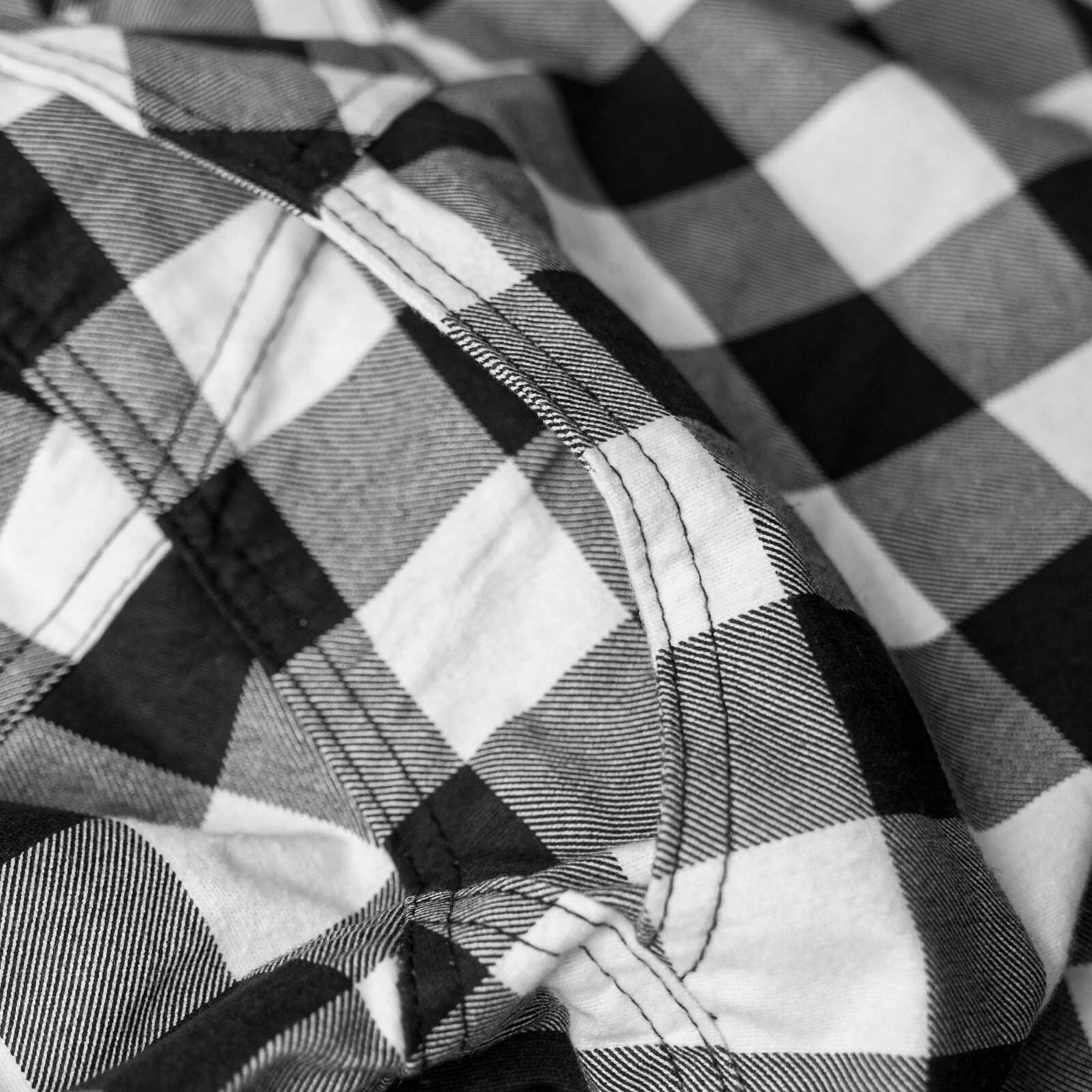 Mens Motorbike Flannel Shirt Made With Kevlar CE Armour