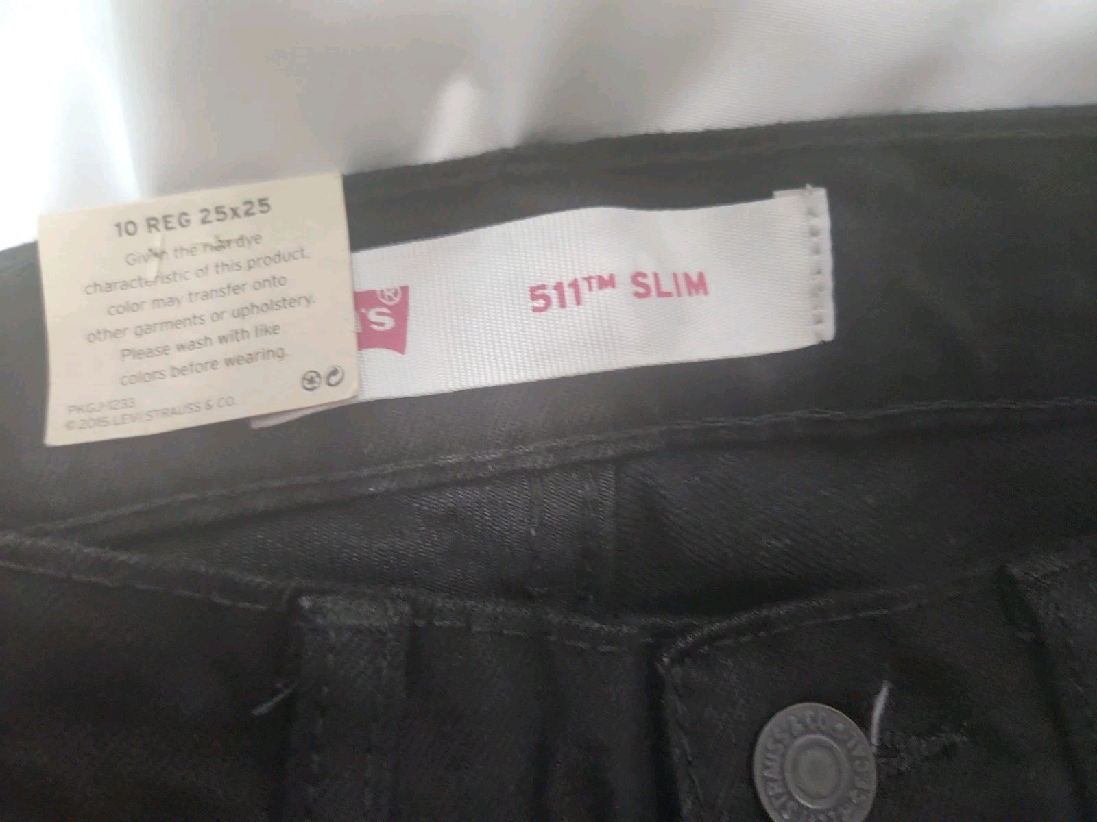 Levi Strauss Boy’s Adjustable Waistband 511 Slim Fit Stretch Denim Jean