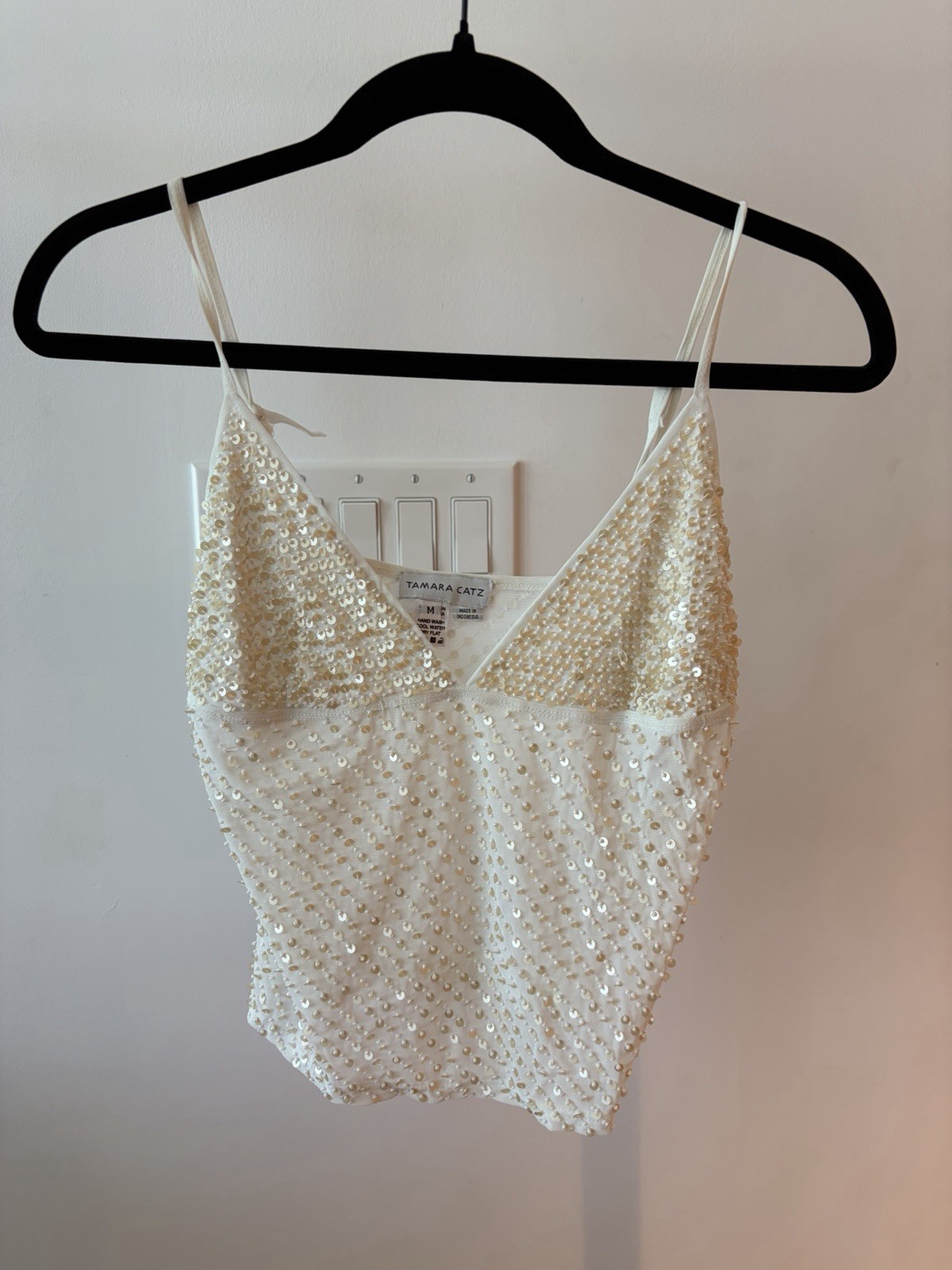 Tamara Catz Beaded Cami
