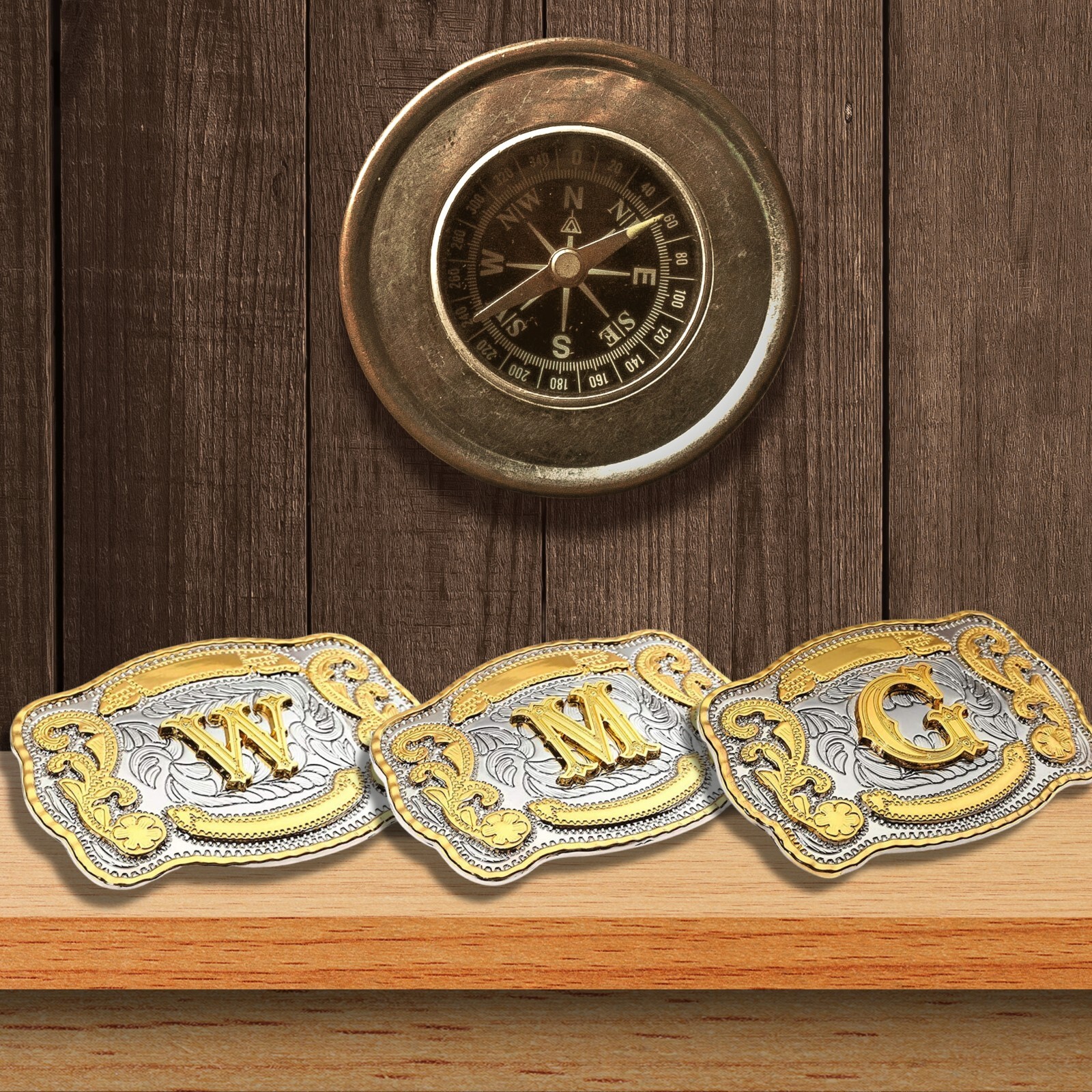 HUGE INITIAL BELT BUCKLE LETTER COWBOY WESTERN RODEO TEXAS STAR HUGE BIG MEN USA