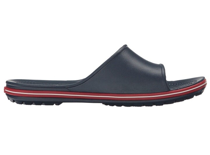 Crocs Men and Women’s Crocband II Slides Navy/Pepper Relaxed Fit