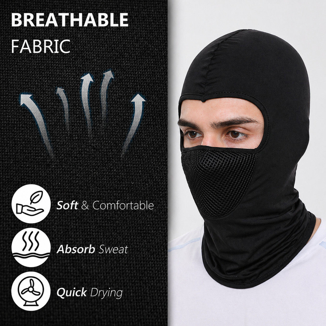 Unisex Balaclava Face Mask Mouth Guard Mask Outdoor Sport Sun Protection