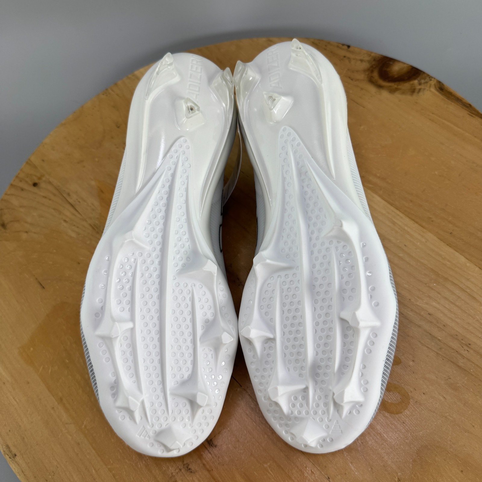 adidas Adizero Electric Mens Size 11 Football Cleats White Navy Blue NEW