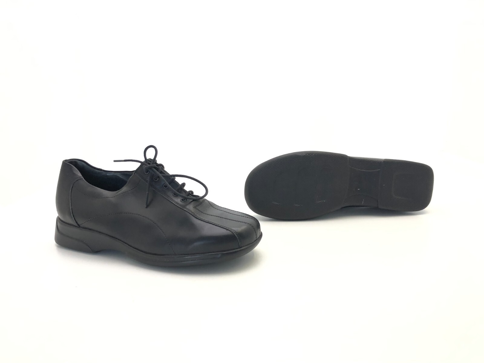 Theresia M. ladies loafers lace up loafers comfort black size 38.5 (UK 5.5)