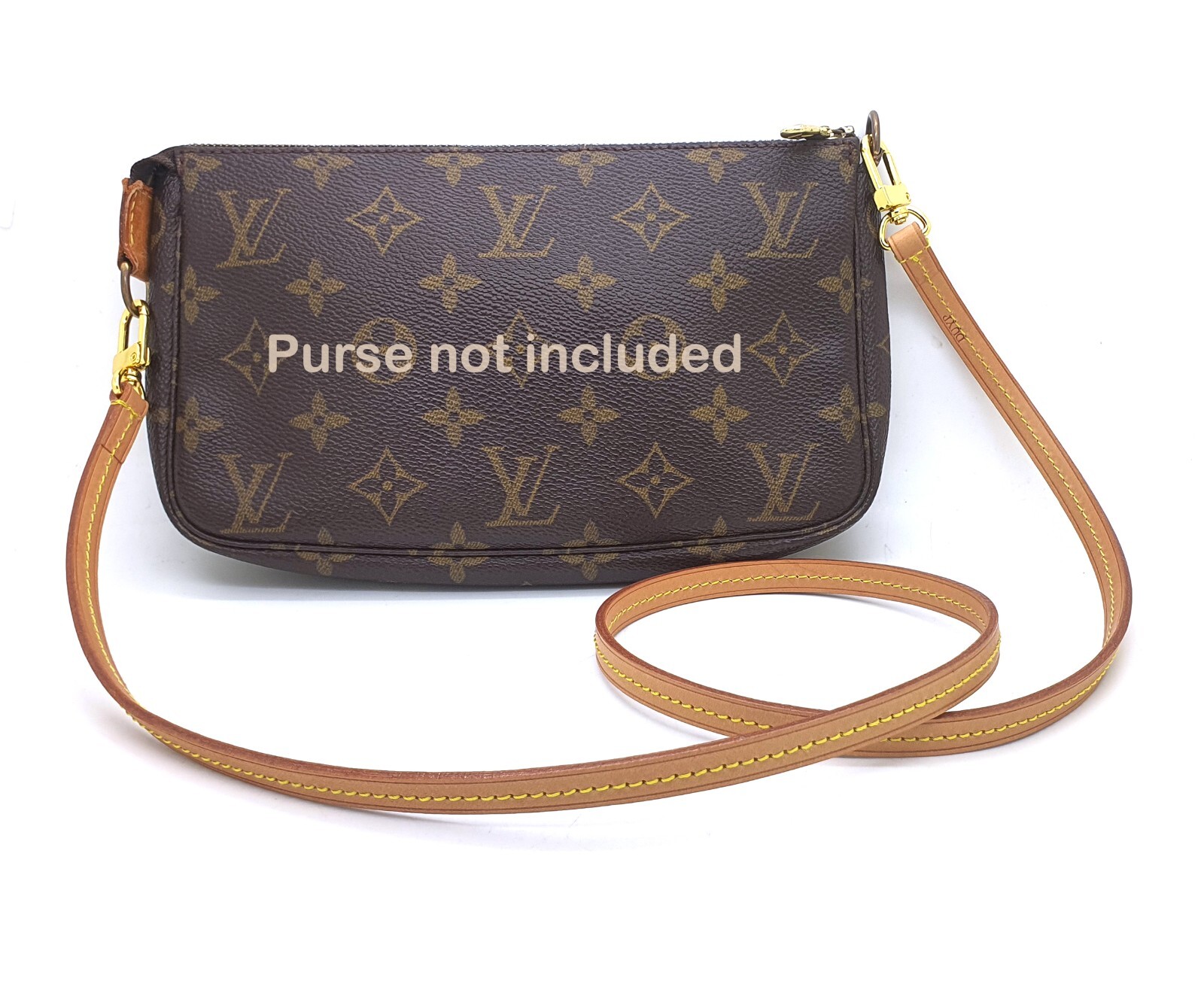 Vachetta Crossbody Leather Strap for Pochette Accessoires Eva Favorite mini bag