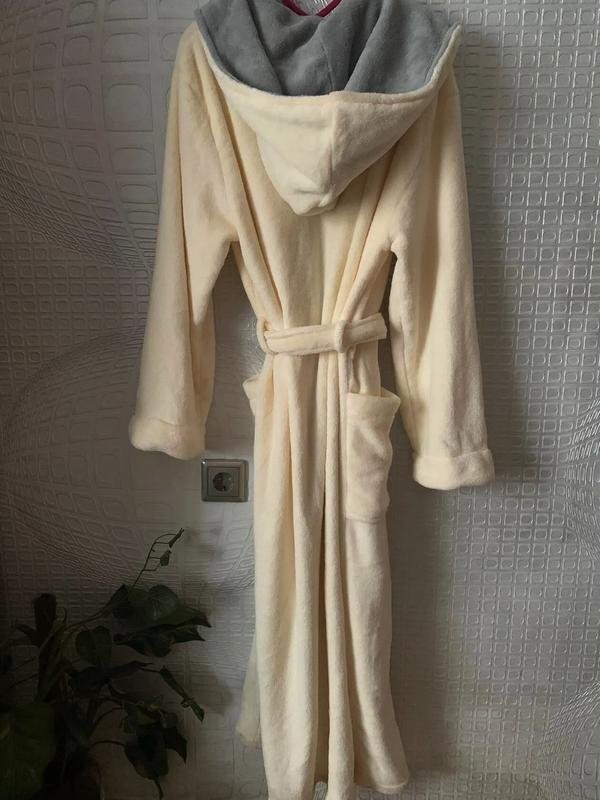 Women Celinatex Robe Grey Microfiber 40 / L / 48