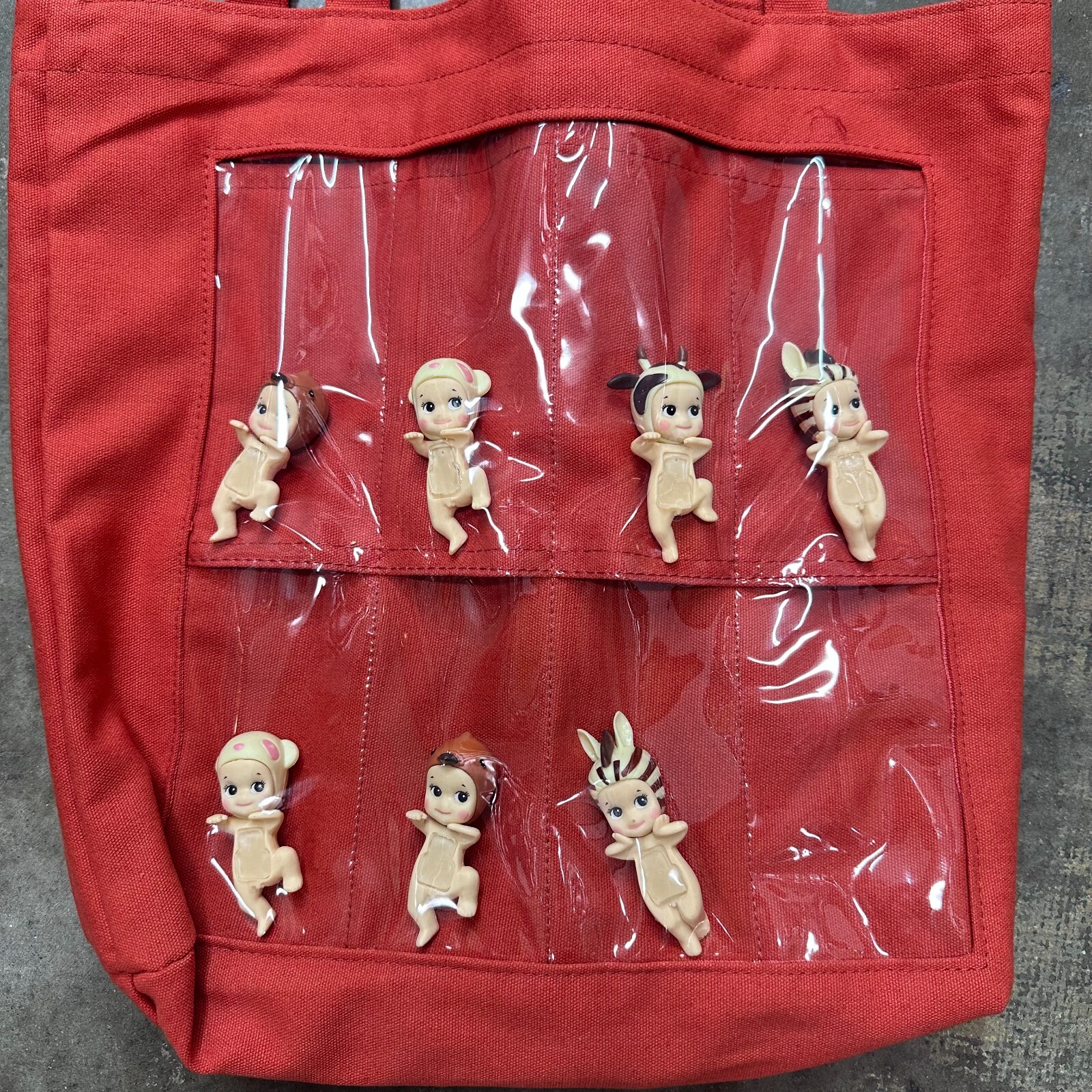 Sonny Angel Tote bag Hand Bag (Toys not included) 1pcs RED