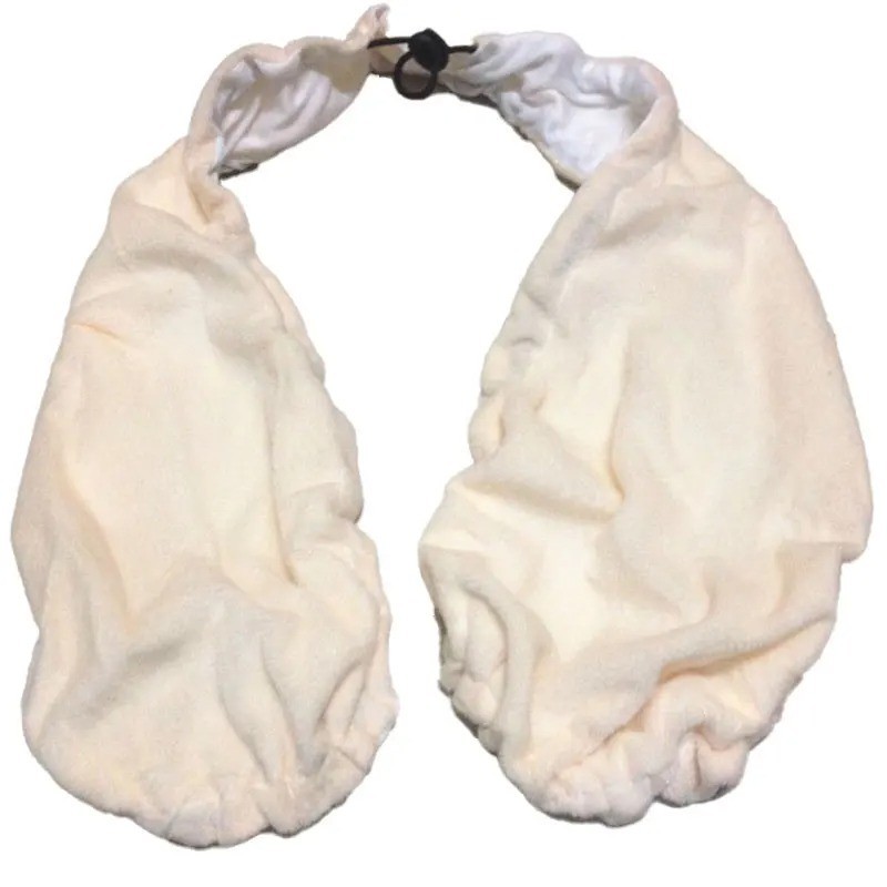 Comfortable Towel Bra Crop Top Women Clothing Solid Polyester Velvet Tube Top