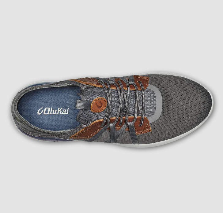 OluKai Mio Li Men’s Athletic Shoes Pavement Vintage Indigo Breathable Sneaker