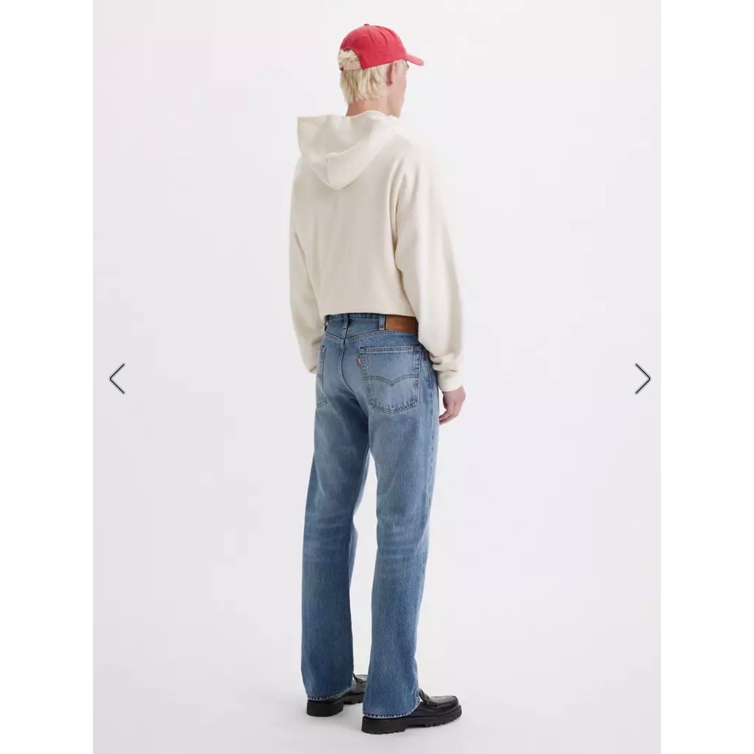 Levi’s 517 boot cut men’s blue washed wide leg jeans pants sz 40X34