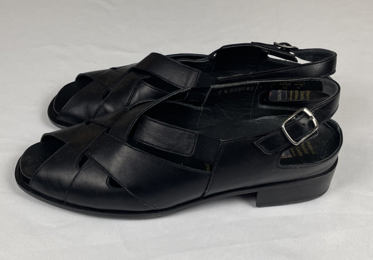 Celeste By THERESIA (Made GERMANY) Slingback Woven Sandals Shoes Size 10 W