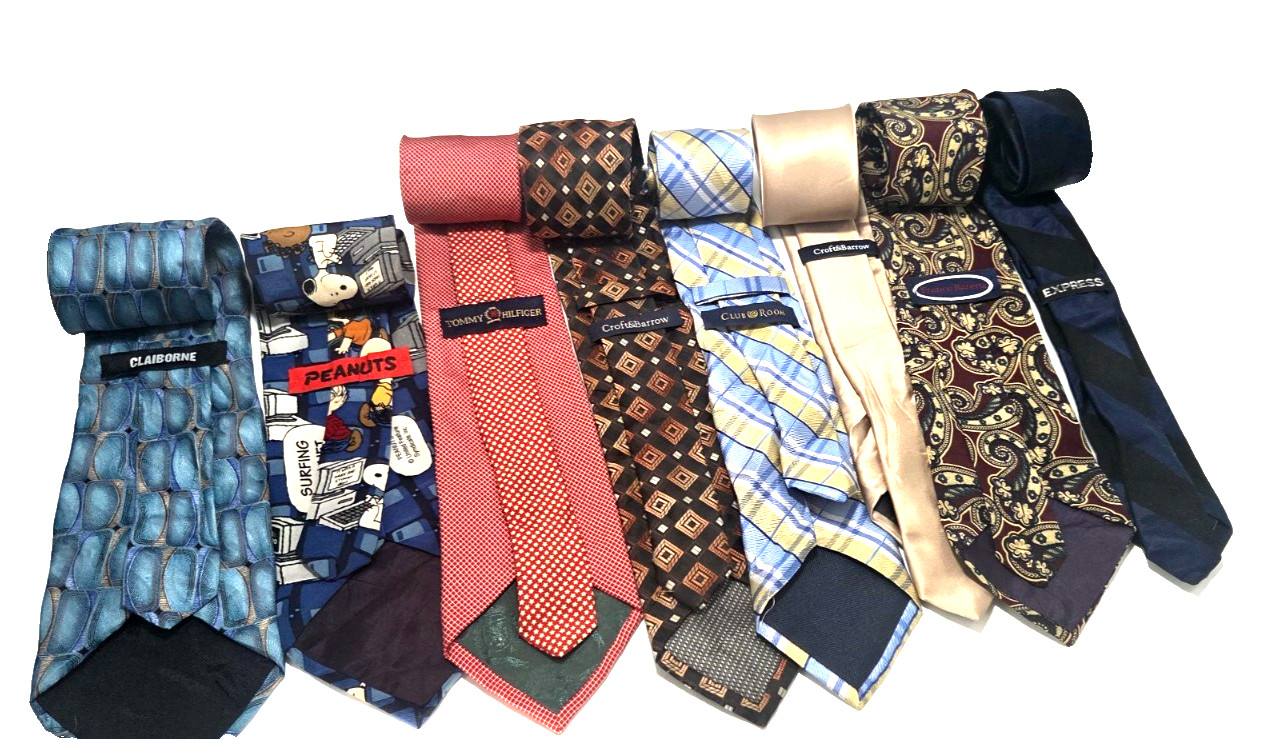 Designer Mens Tie Lot