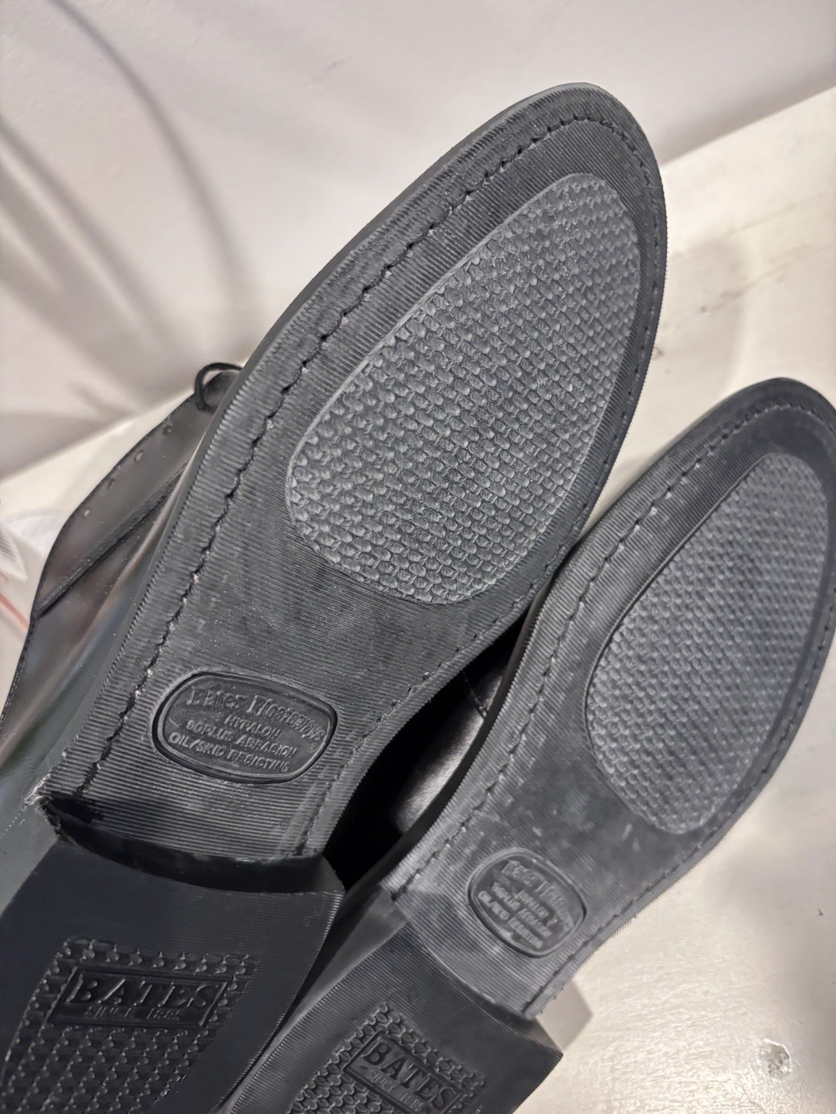 Bates Dress Shoes Leather Size 8D