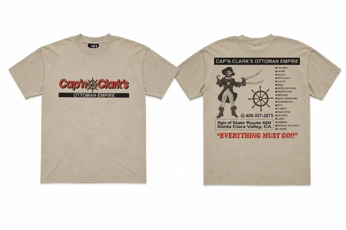Backrooms Movie Cap’n Clark Ottoman Empire Retro Horror T-Shirt