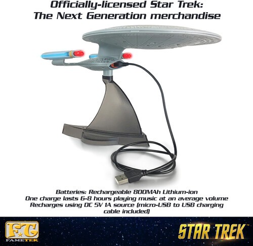 Fametek STENTD – Star Trek: The Next Generation – USS Enterprise Bluetooth Speak
