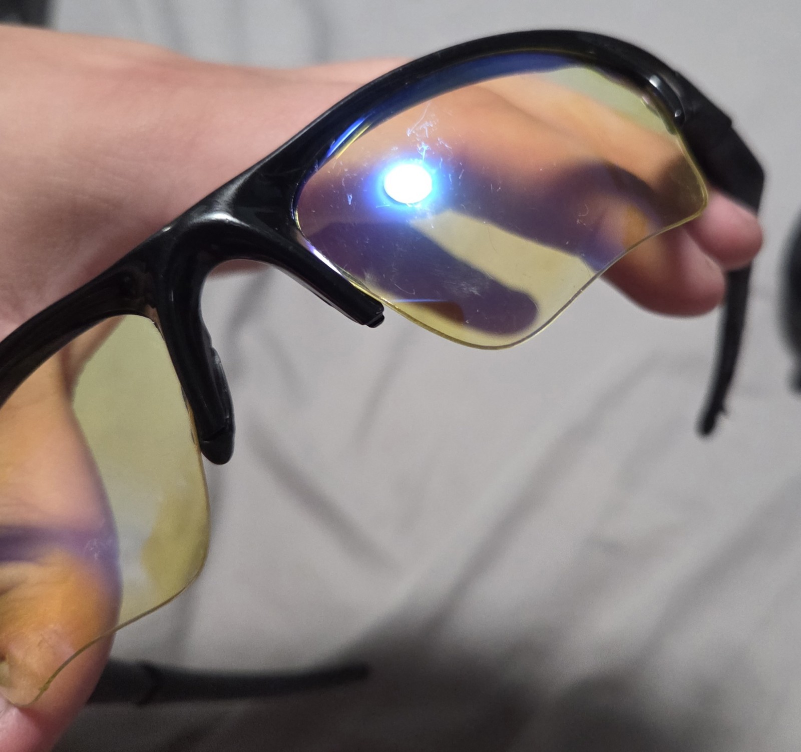 Oakley Half Jacket 1.0 Polished Black READ DESCRIPTION