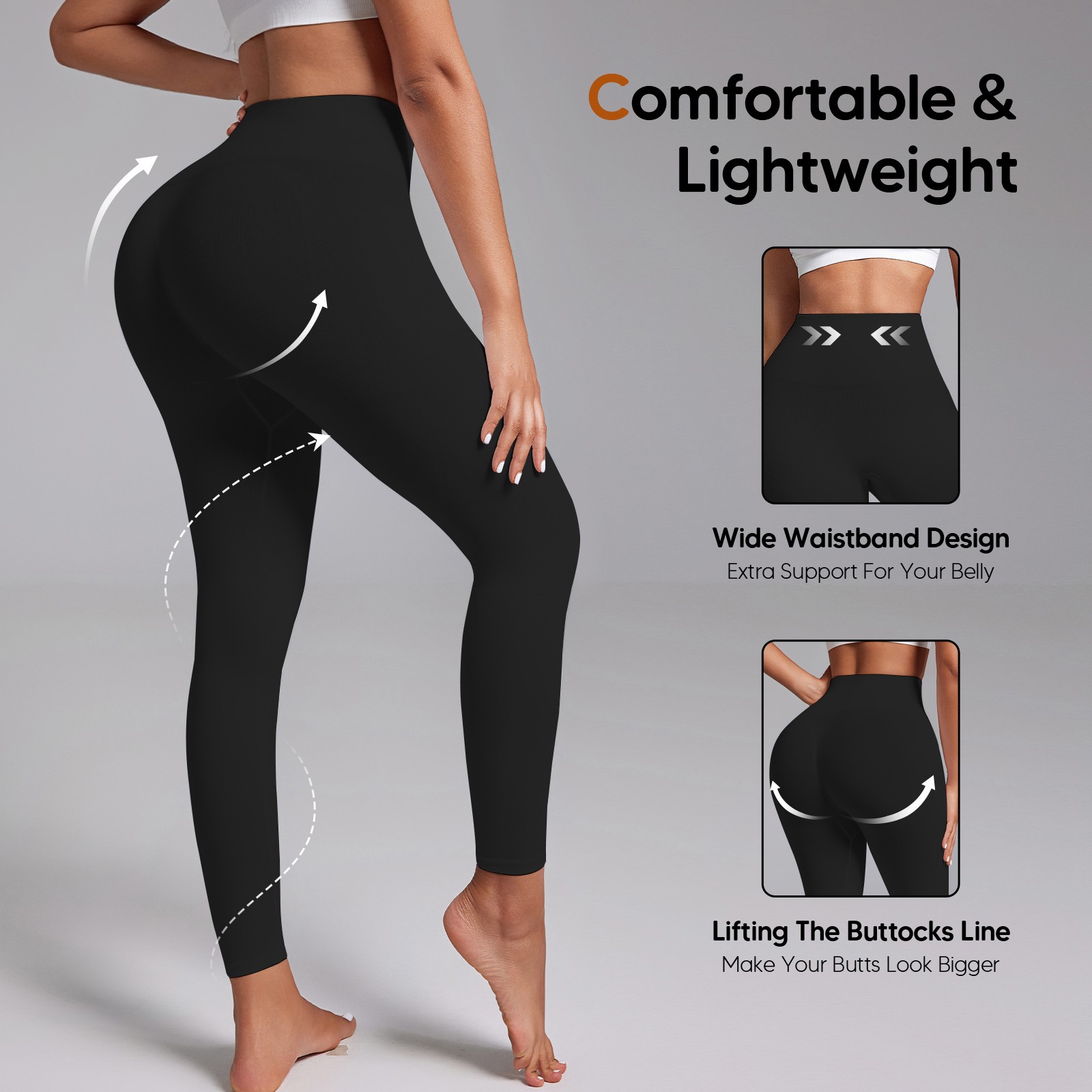 Women Slimming Anti Cellulite Compression Leggings Leg Shaper High Waist Pants