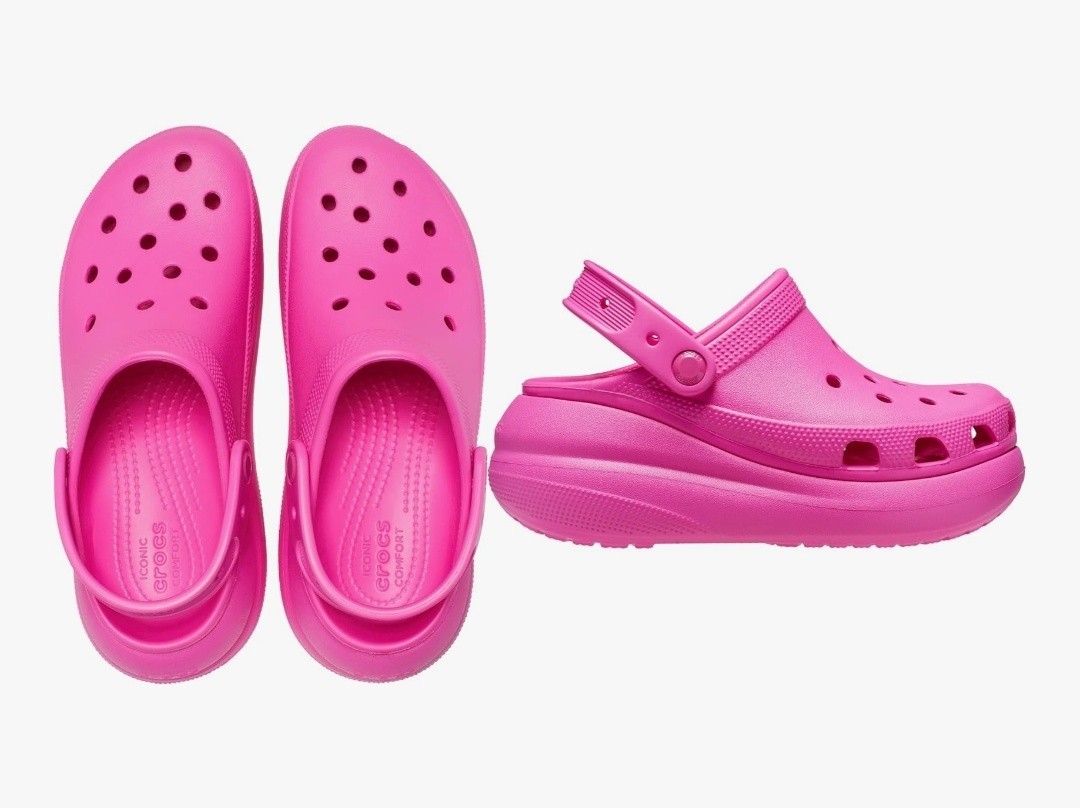 W8/M6 – CROCS Unisex-Adult Crush Platform Clog Juice