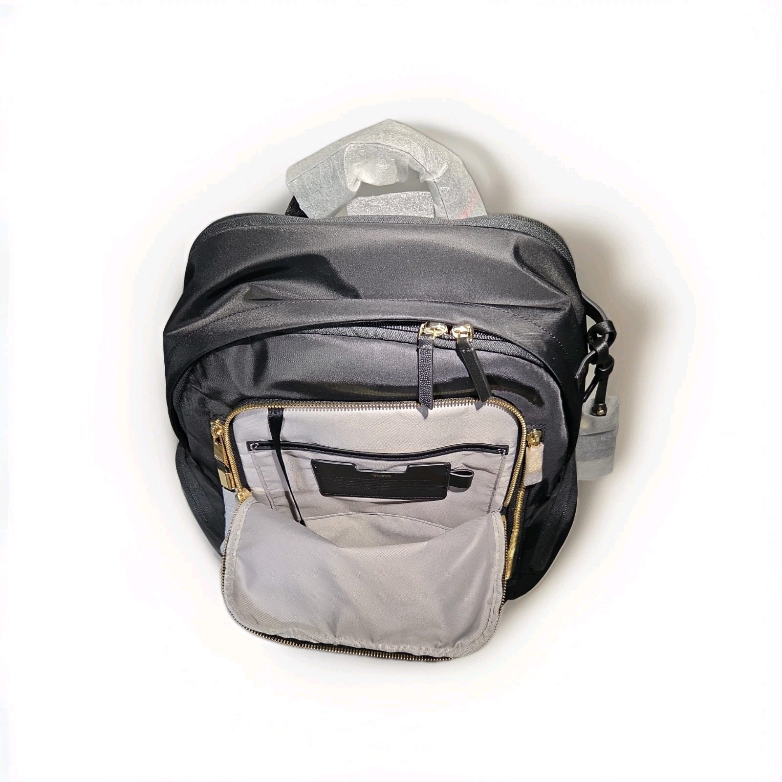 TUMI Voyageur Celina Backpack – Black/Gold