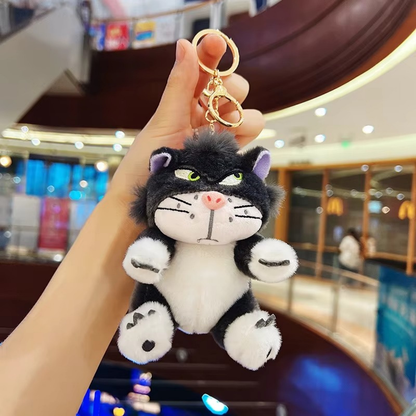 12cm Soft Plush Keychain Toy Cute Bag Charm Backpack Pendant