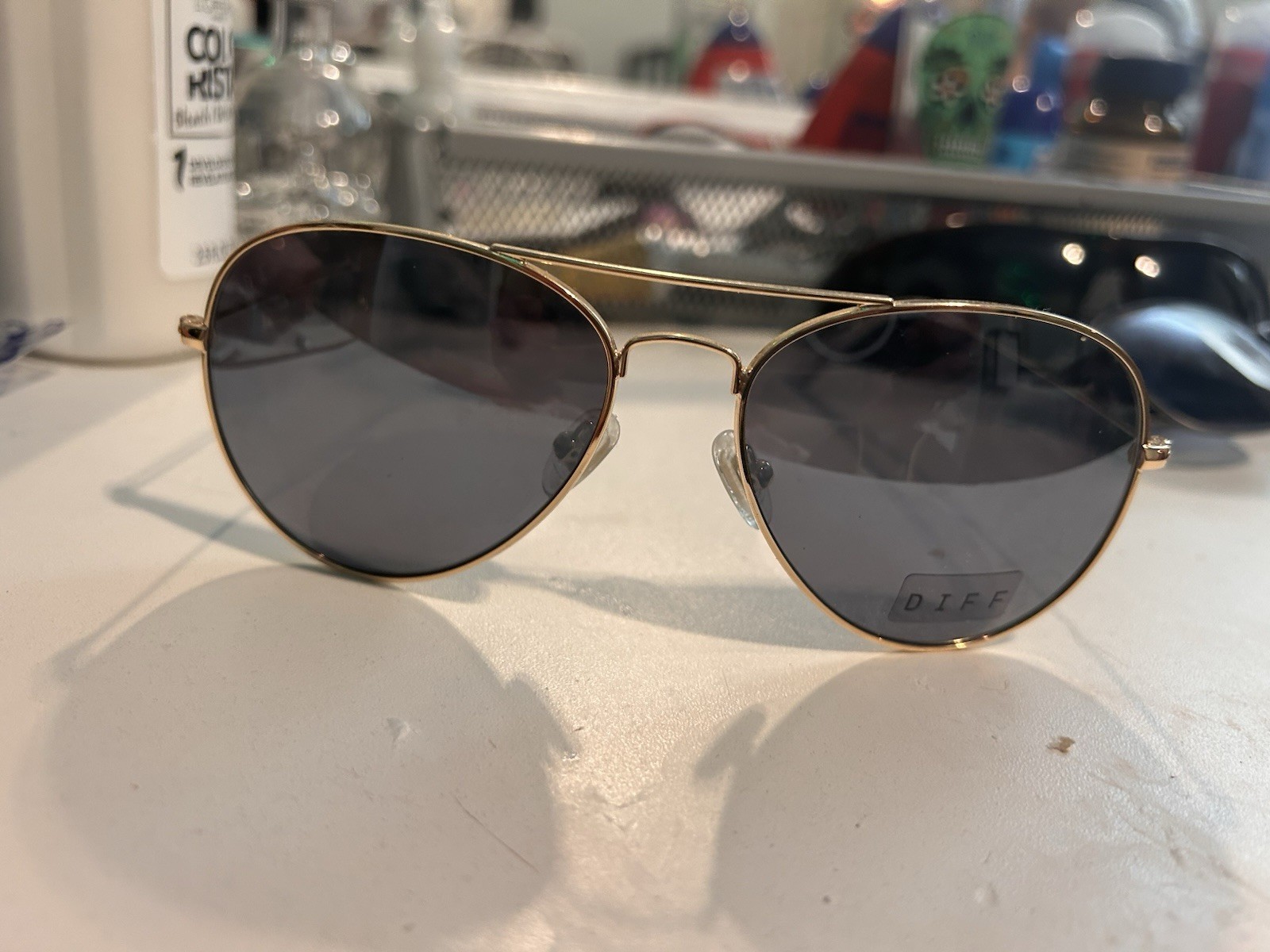Calvin Klein Brown Pink Gradient Cat Eye Ladies Sunglasses CK19103SG 717 58