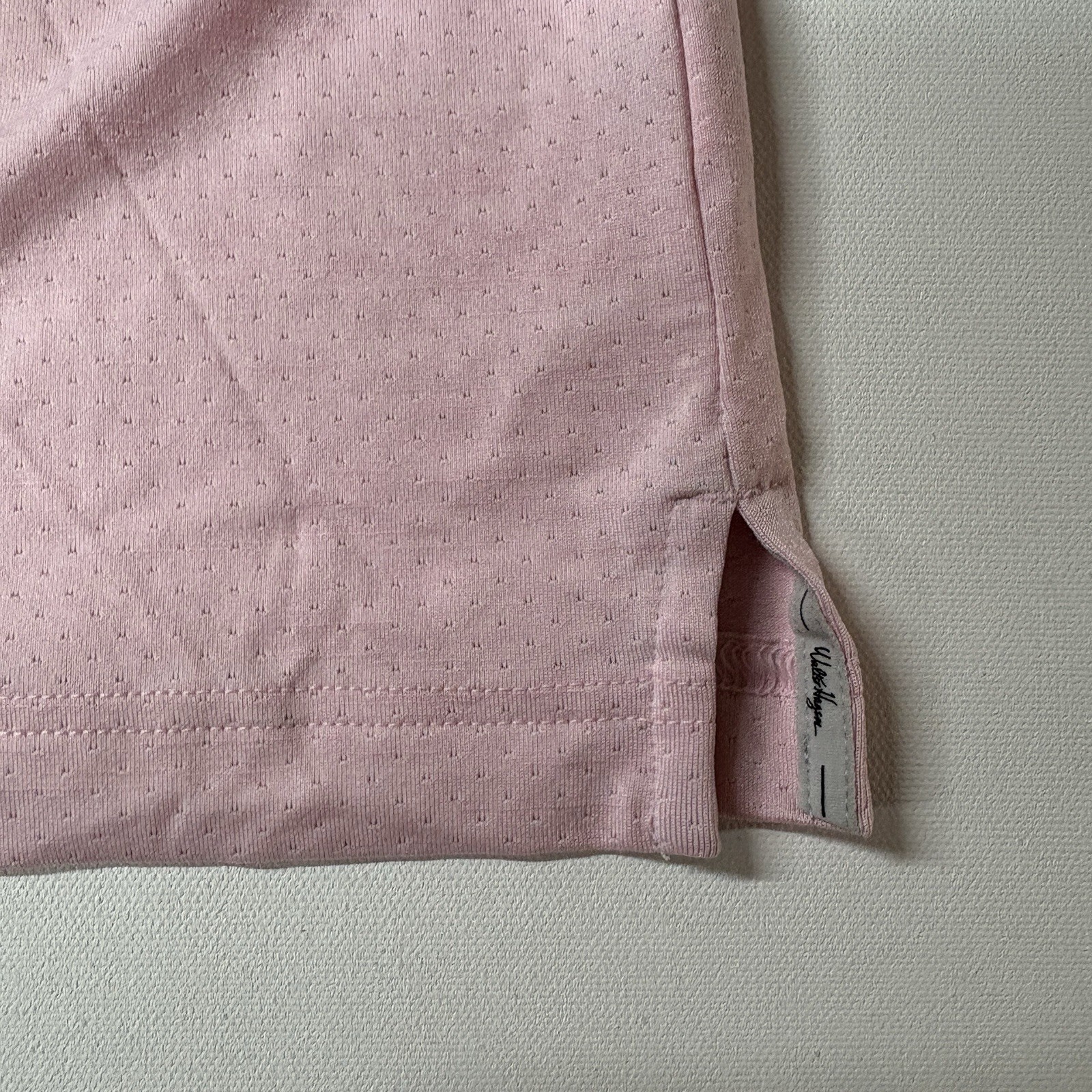 Walter Hagen Performance 11 Birdseye Pink Tulip Heather Polo Shirt Size XL NEW