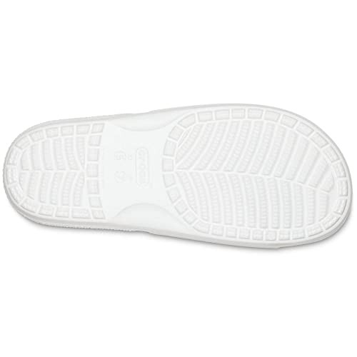 CROCS UNISEX ADULT CLASSIC SLIDE SANDALS MEN 4 WOMEN 6 WHITE