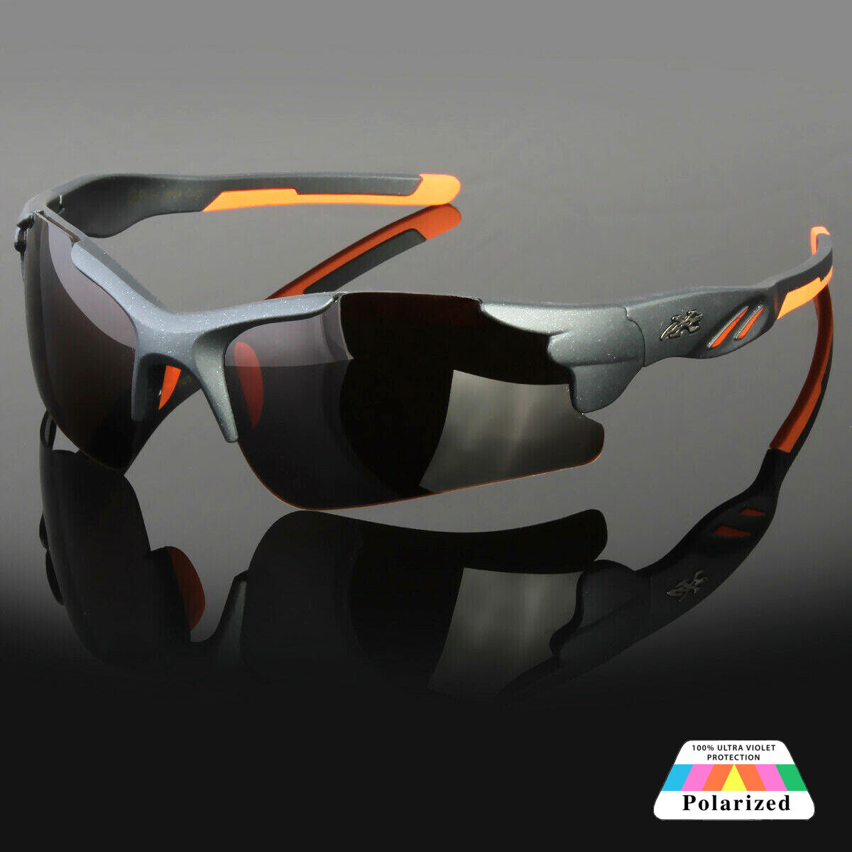 X-Loop Polarized Wrap Sunglasses Mens Sport Fishing Golfing Glasses Tac Lens