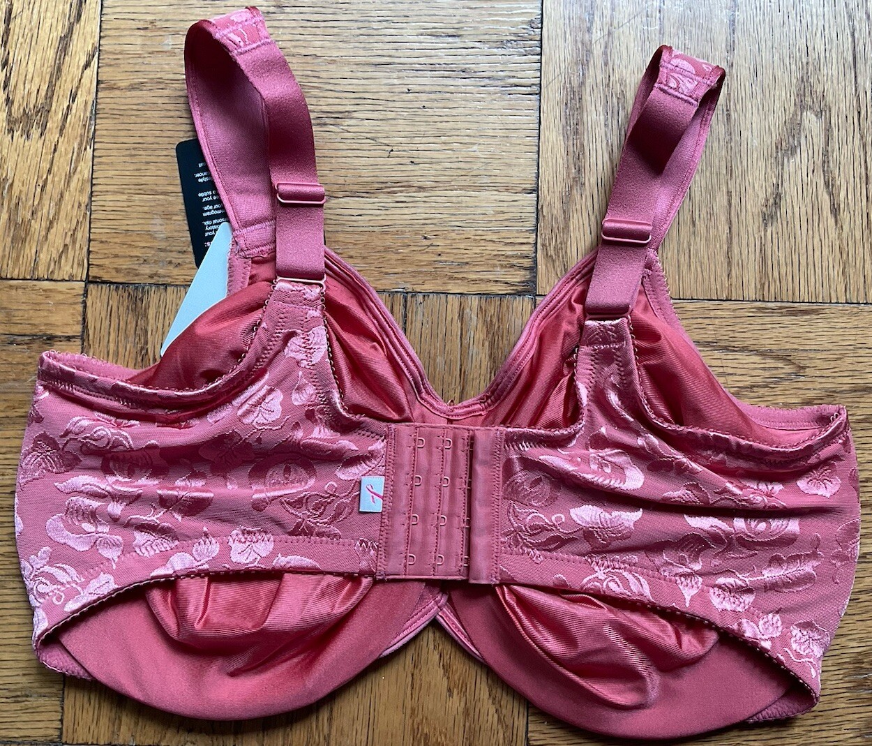 42H – Seamless Underwire Bra by Wacoal; AWARENESS, Faded Rose, New