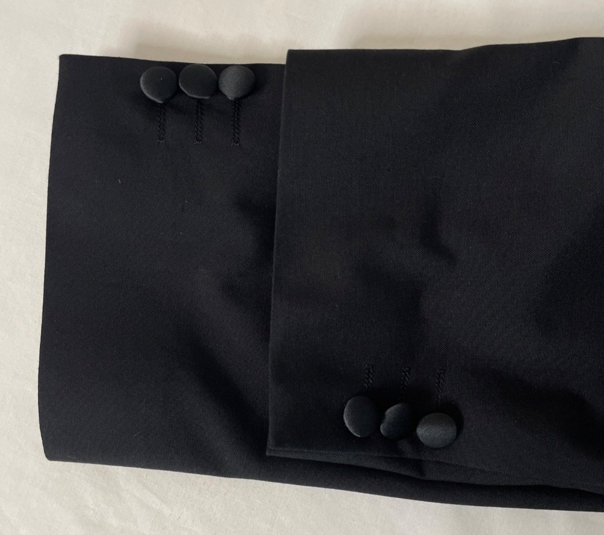 M&S MEN’S TUXEDO DINNER SUIT JACKET MACHINE WASHABLE REG FIT Size 46″ Med 117cm