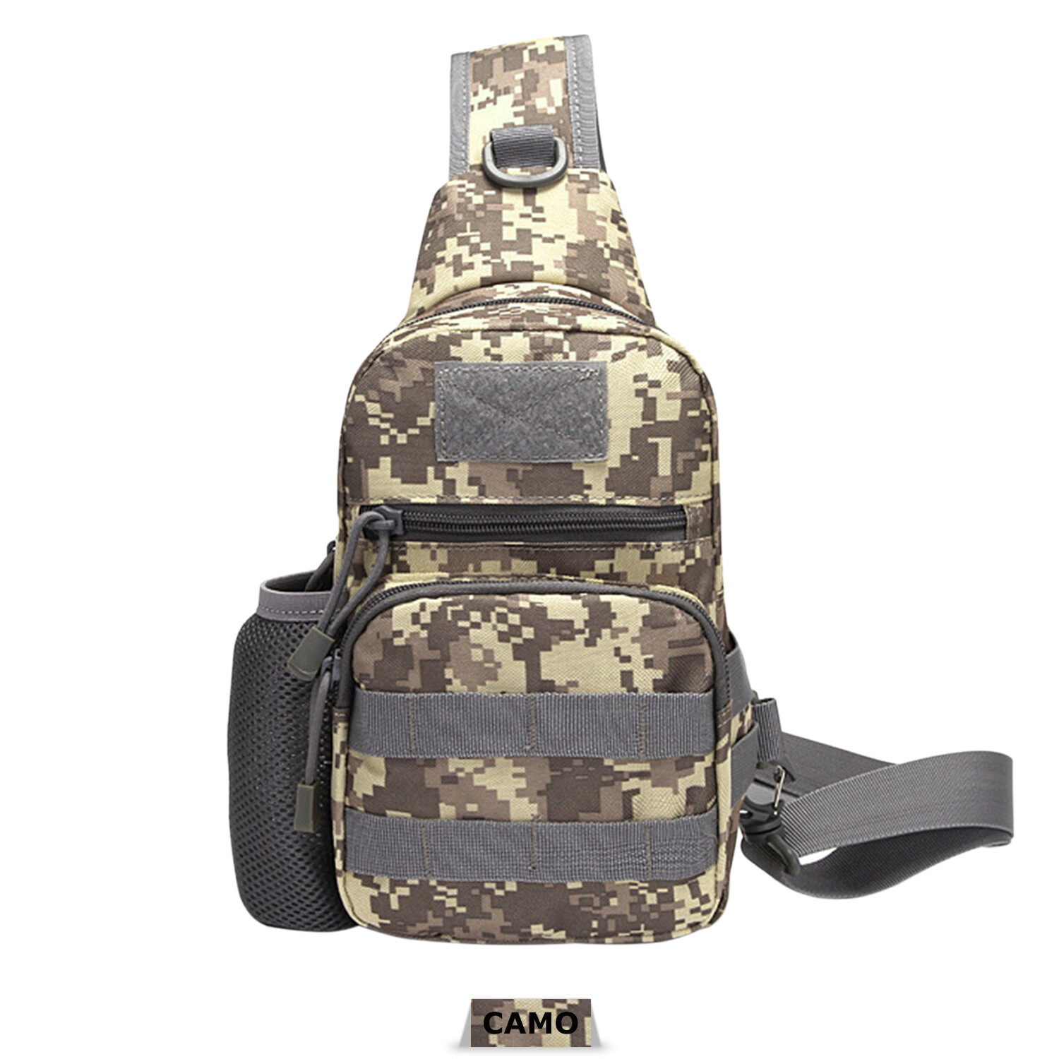 Men Outdoor Tactical Backpack Shoulder Sling Bag Chest Pack Sport Travel Hiking