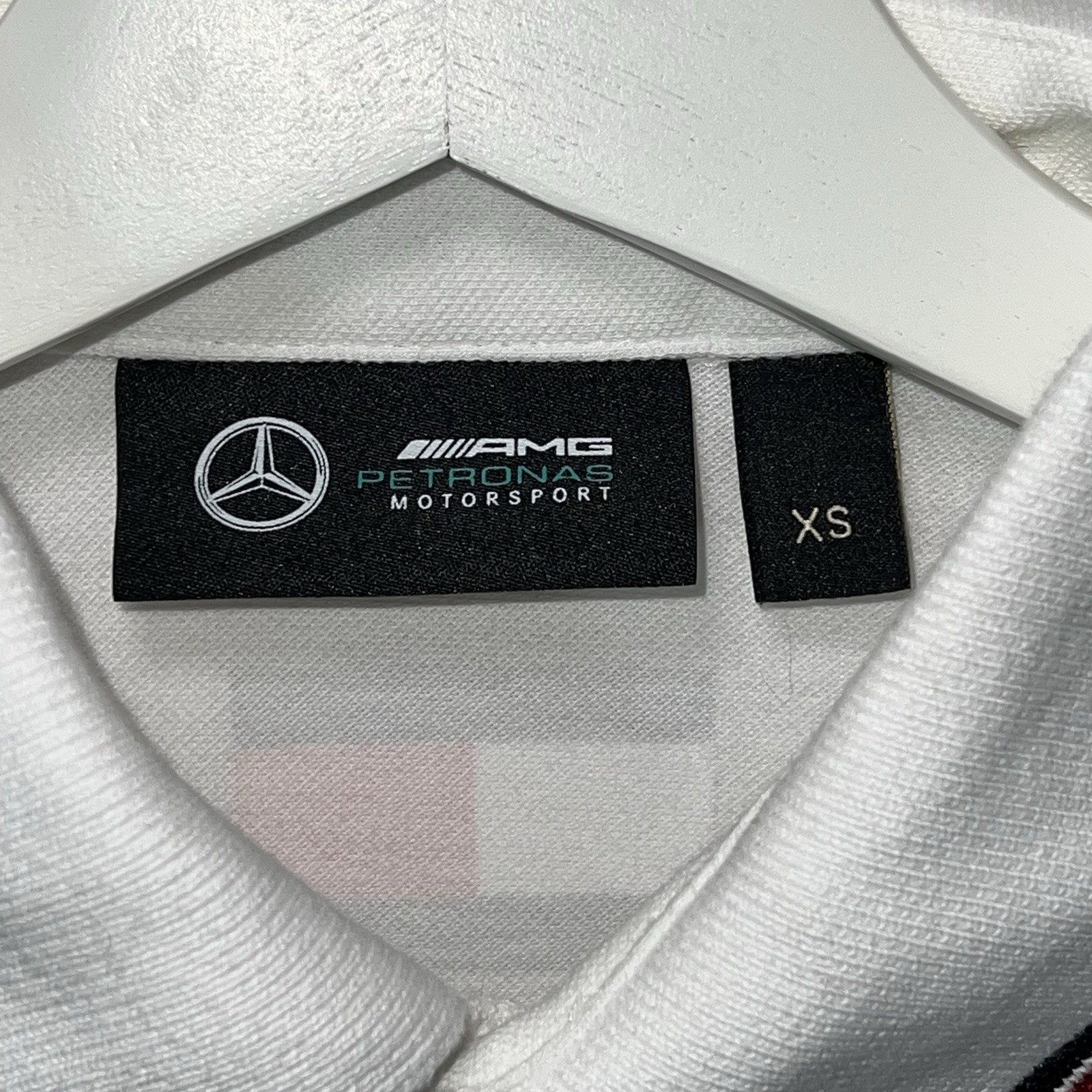 Mercedes AMG Mens Petronas F1 Team Polo Shirt Size XS Racing Formula 1