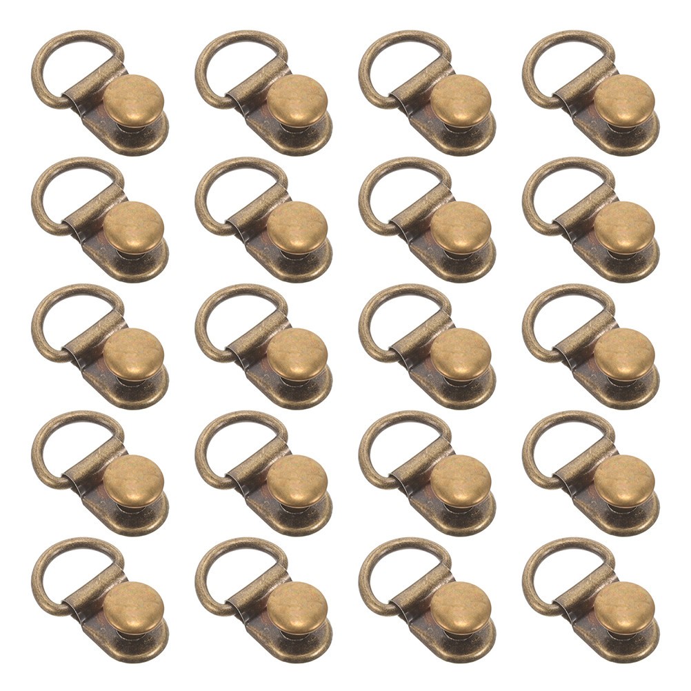 40 Pcs Boot Shoe Lace Buckles Metal Hooks Repair Kit for Hiking and Sports