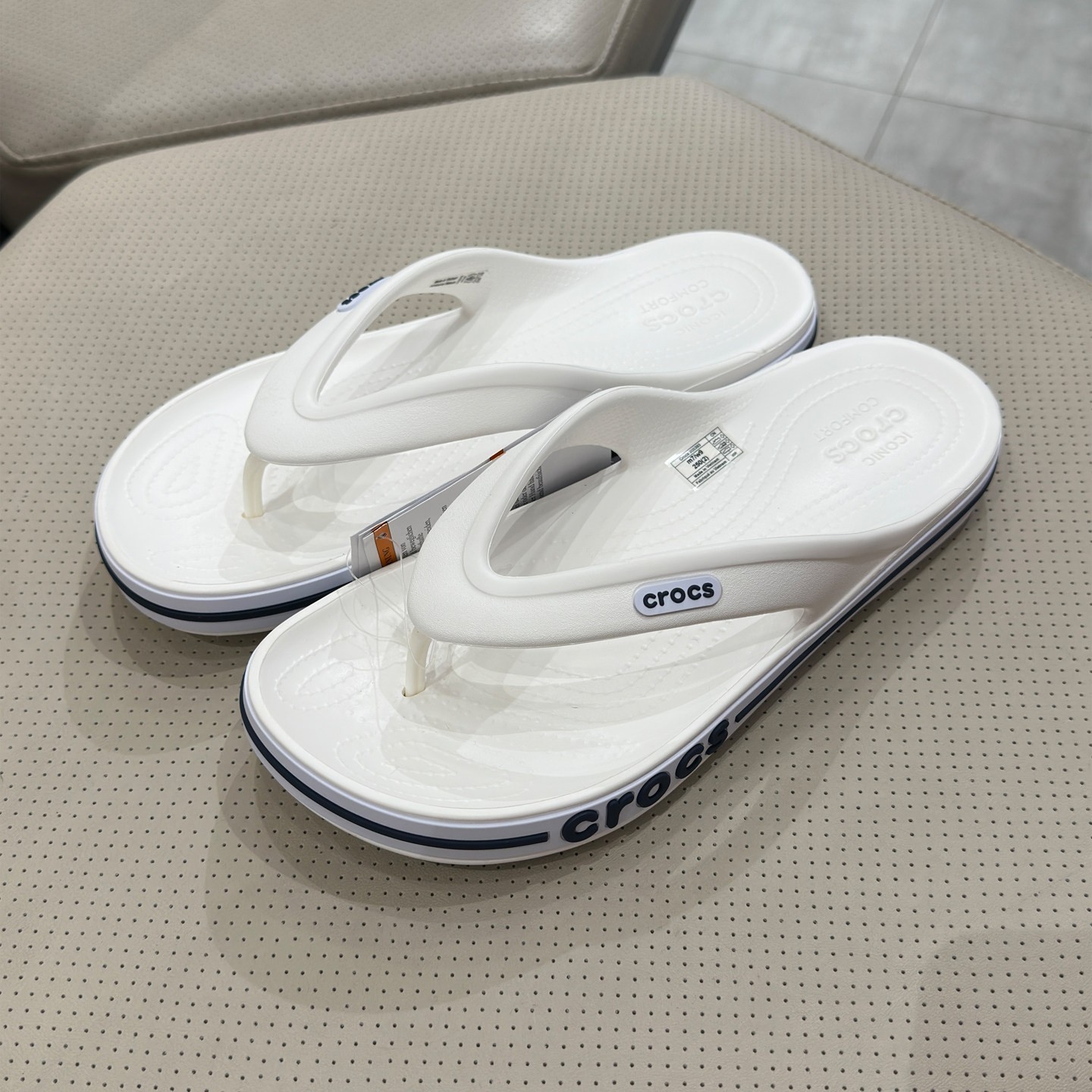 Crocs Bayaband Flip Flops Adult Sandals Men Women Unisex Comfort Shoes New