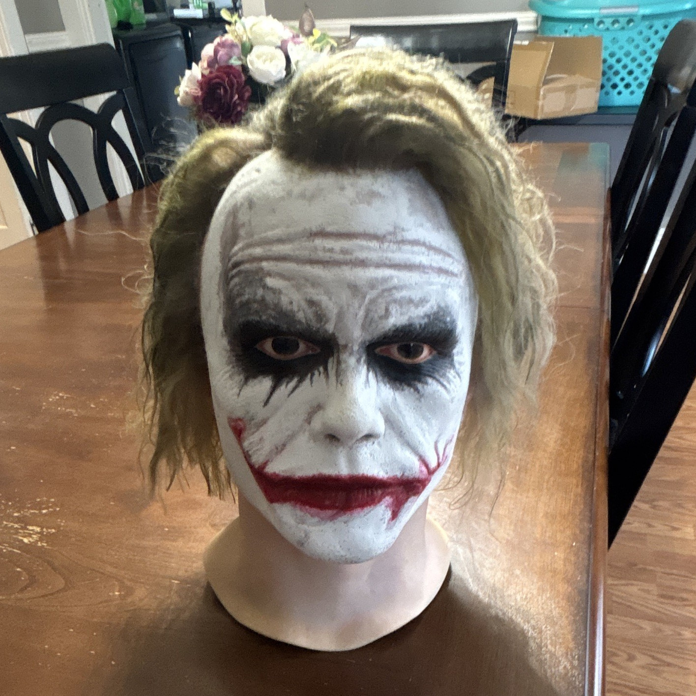 Joker resin bust