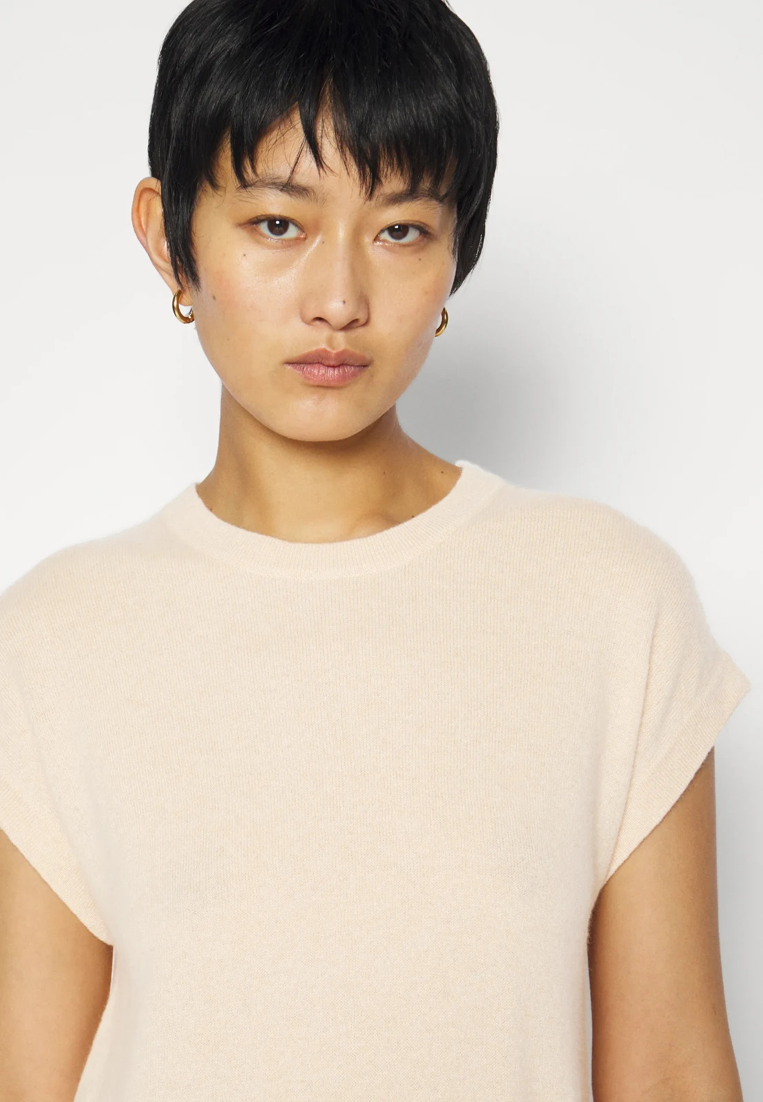 New CRUSH. 100% Soft & Warm Cashmere Winter Long Dress – Beige/Cream – S – £475