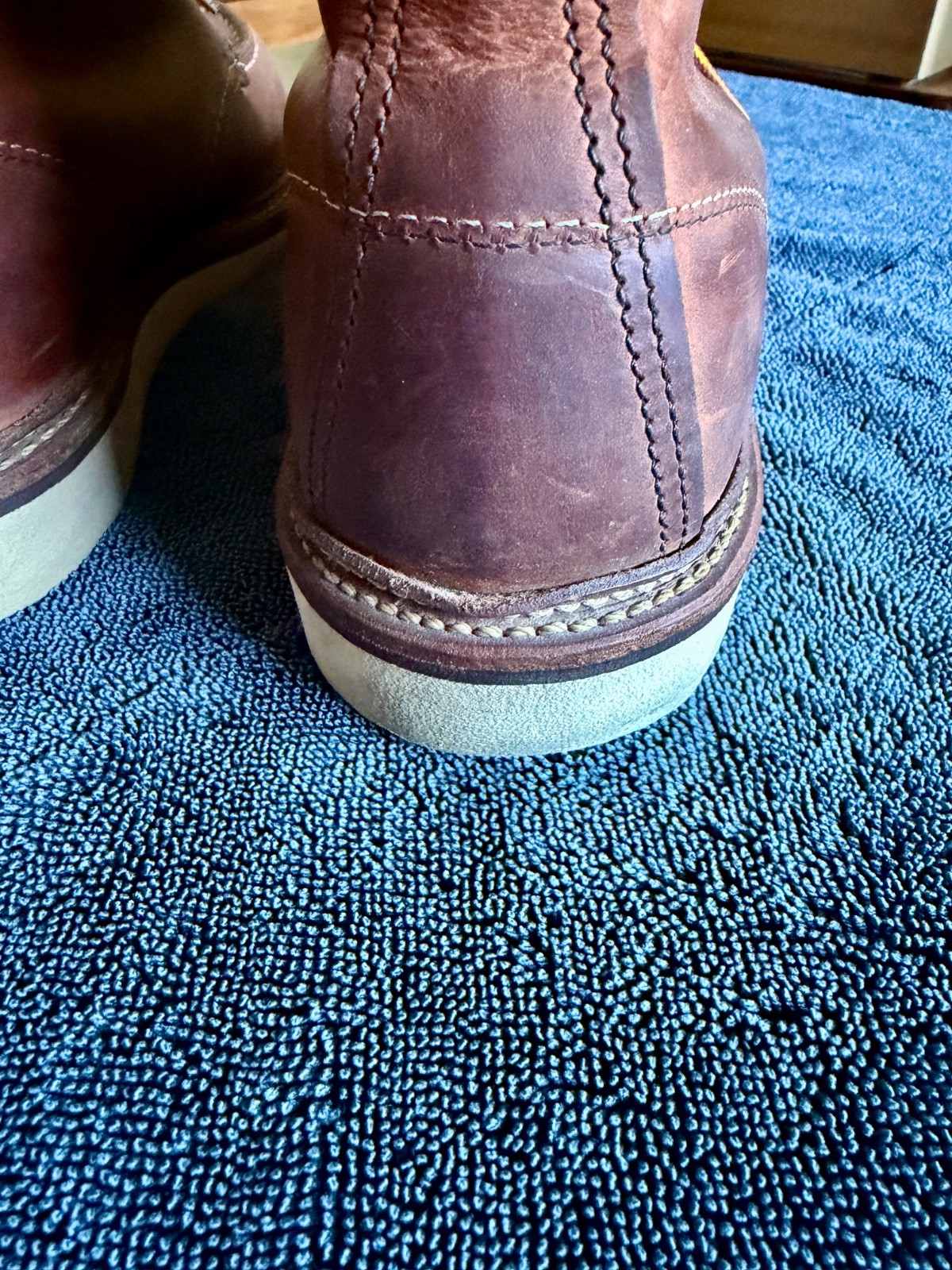 Red Wing Men’s 6-Inch Boot in Copper Rough & Tough Leather – US 9 (D)