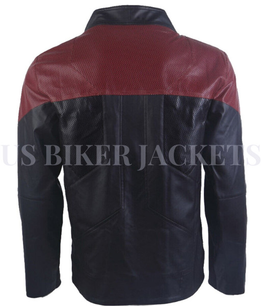 Star Trek Picard Jacket Season 3 Captain Riker Leather Halloween Cosplay Costume