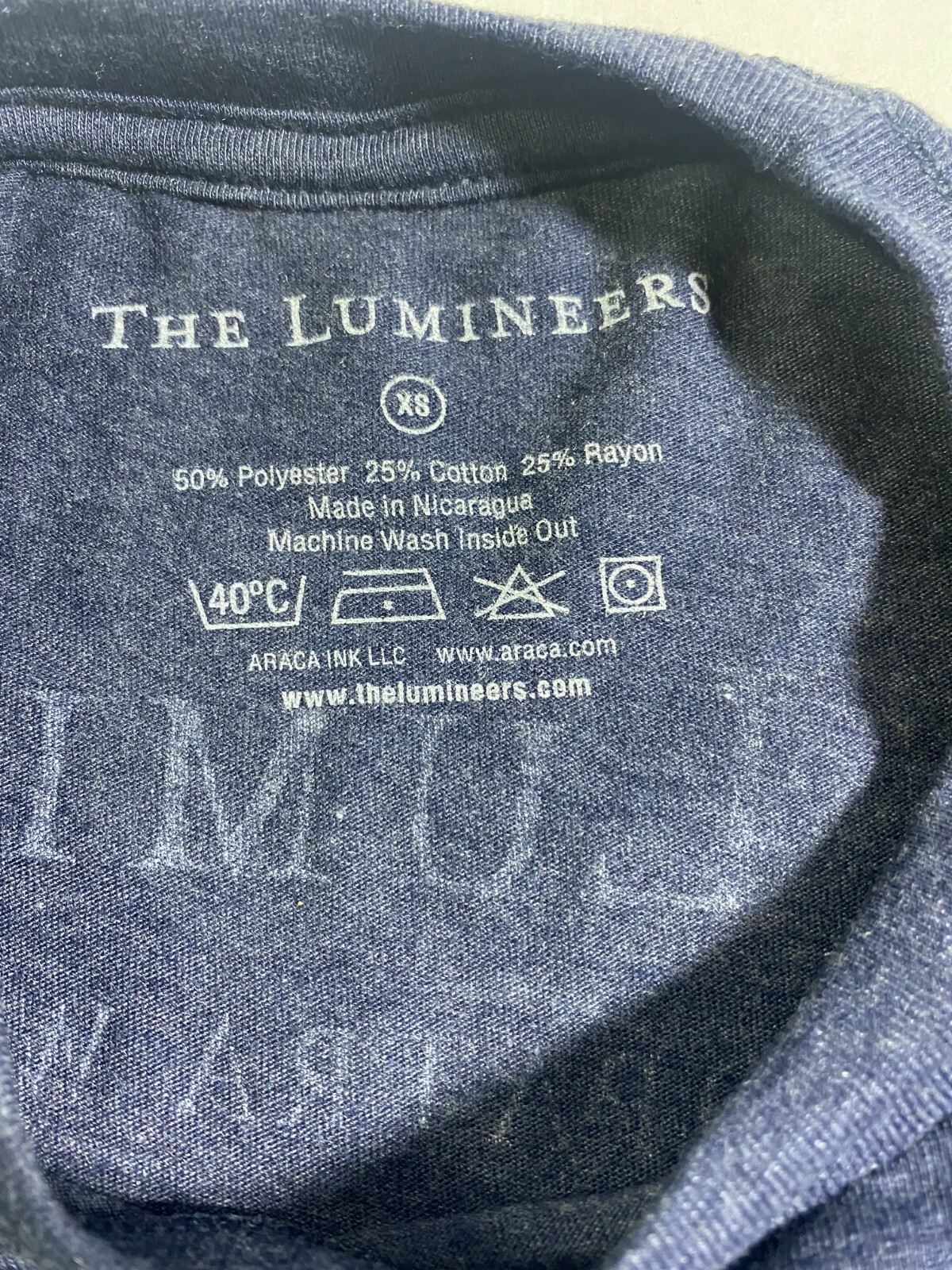 The Lumineers CLEOPATRA WORLD TOUR T-SHIRT ORIGINAL OFFICIAL MERCHANDISE NEW!!