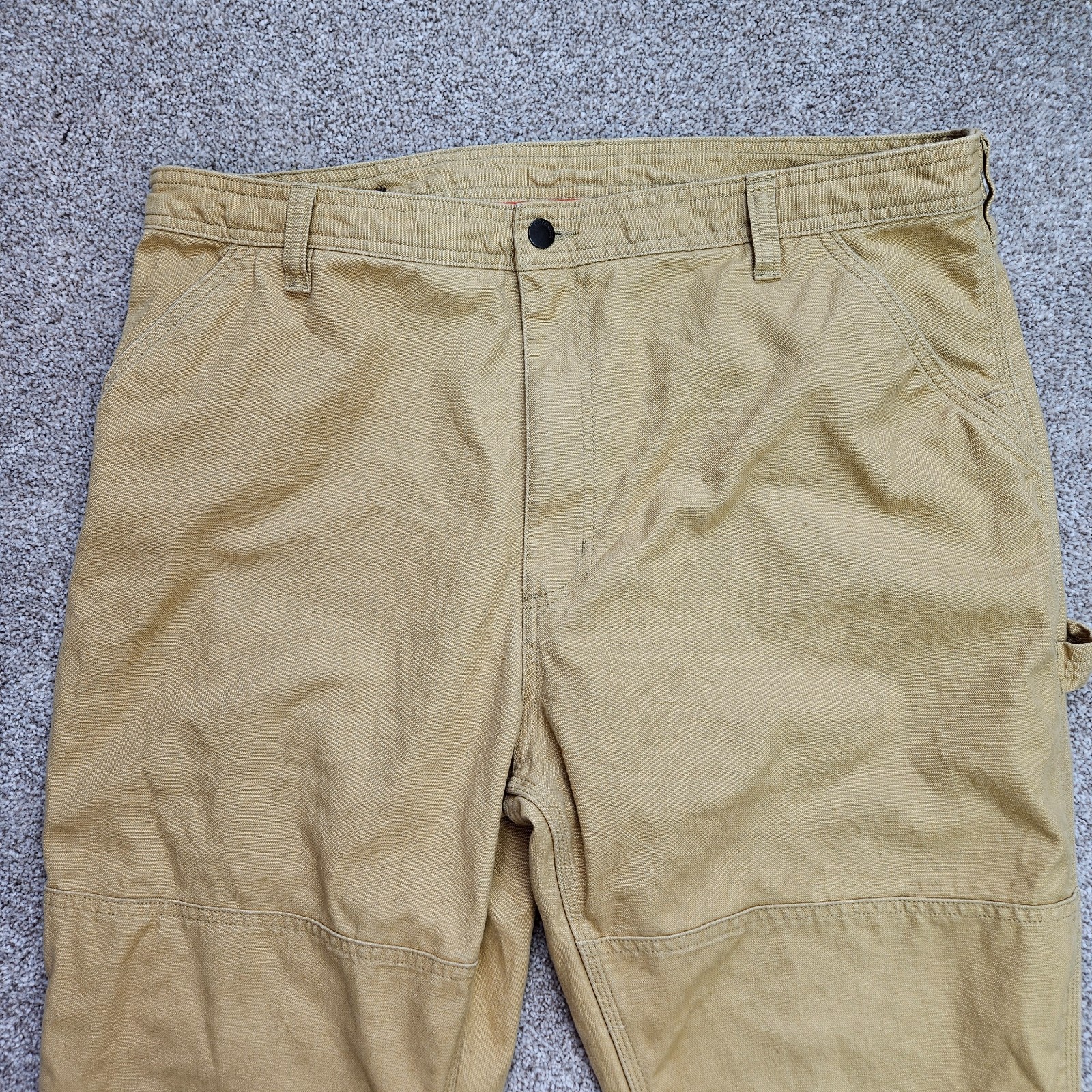 Patagonia All Seasons Hemp Canvas Double Knee Pants Women 18 Tan Workwear