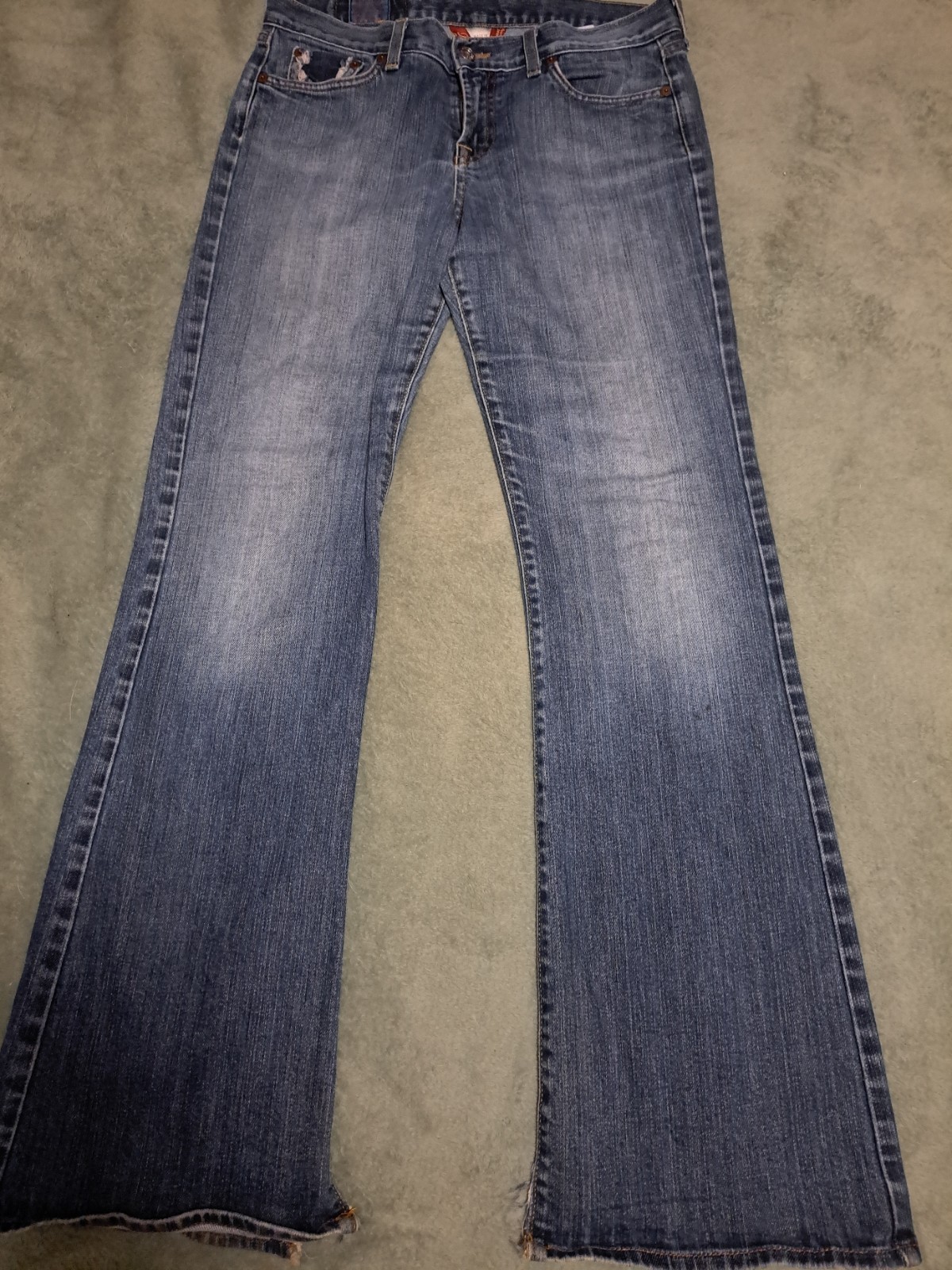 Lucky Brand Women’s Bootcut Jeans Blue Medium Wash Denim Made in USA Size 8
