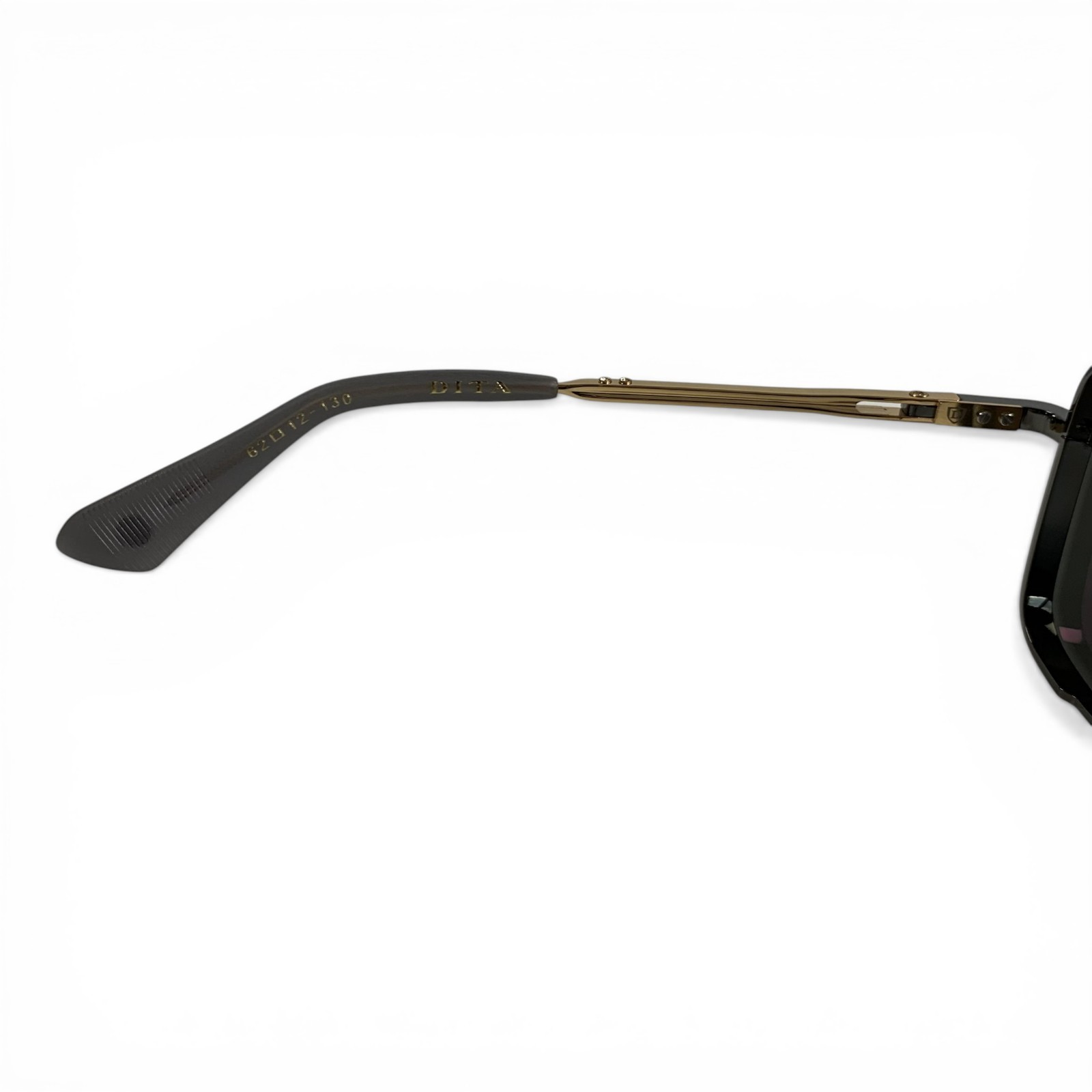 DITA DTS121-62-01-Z Mach Six Sunglasses Black Gold Luxury Eyewear (Pre-Owned)