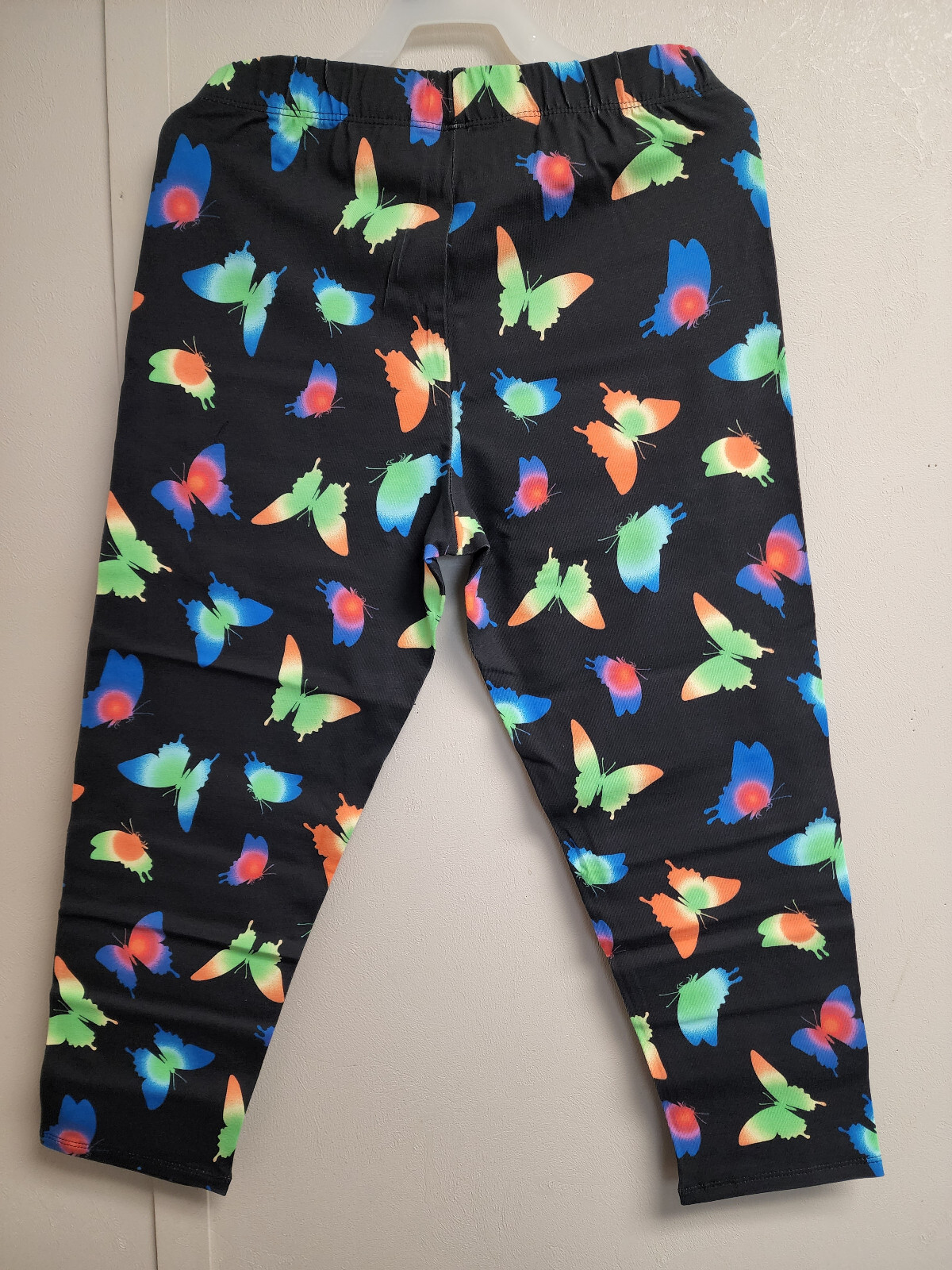 No Boundaries Womens Capri Legging Juniors Size S, M, L, XL, XXL, XXXL Butterfly