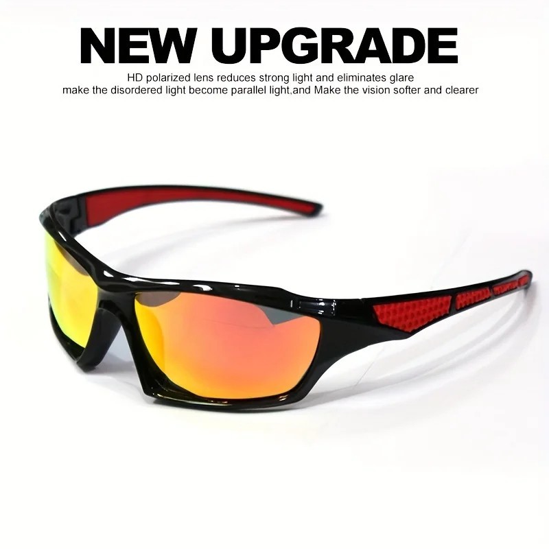 New 2025 Polarized Vertex Men AntiGlare Fishing Cycling Driving Sport Sunglasses