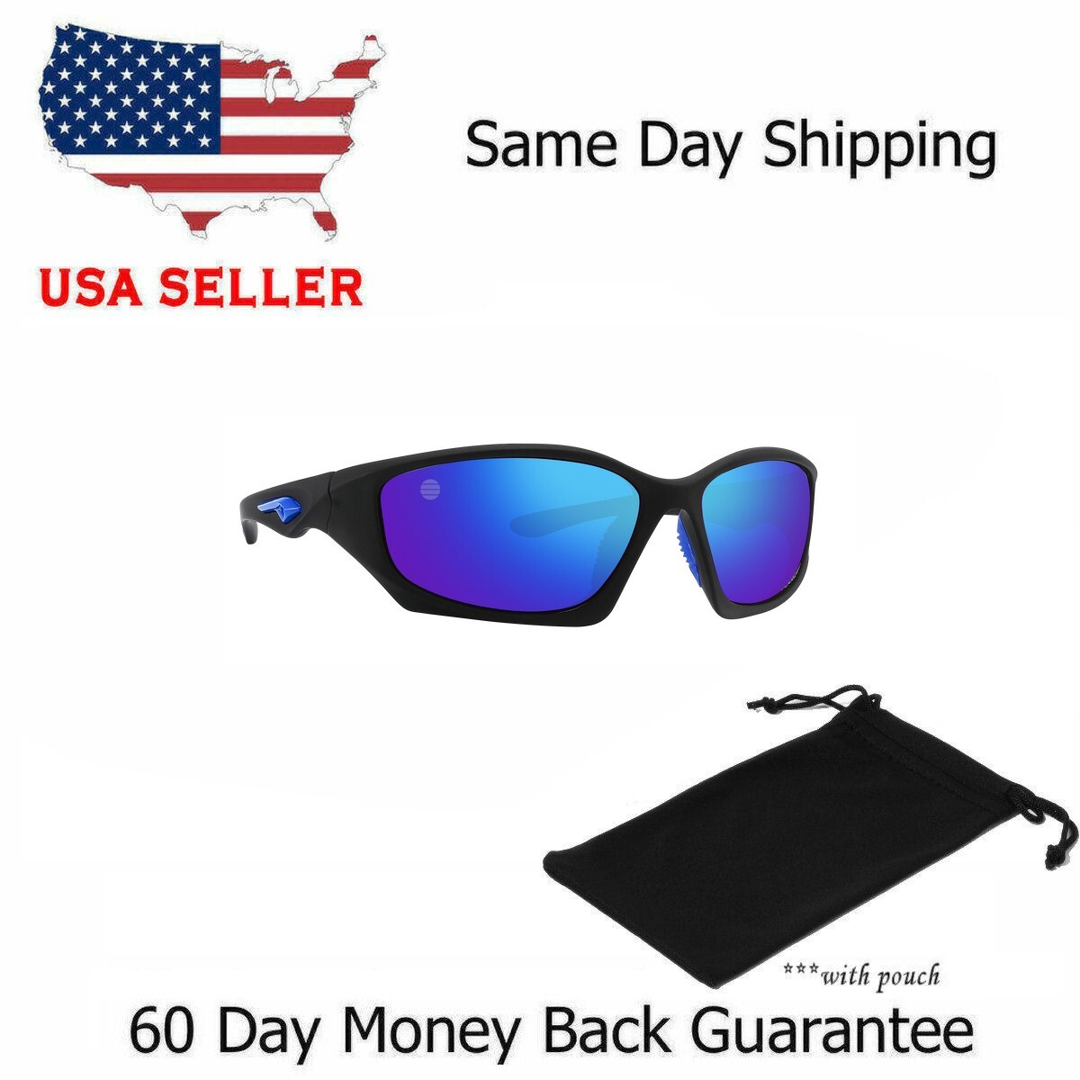 Polarized Sports Sunglasses Outdoor Cycling Driving Fishing Glasses UV400 Goggle