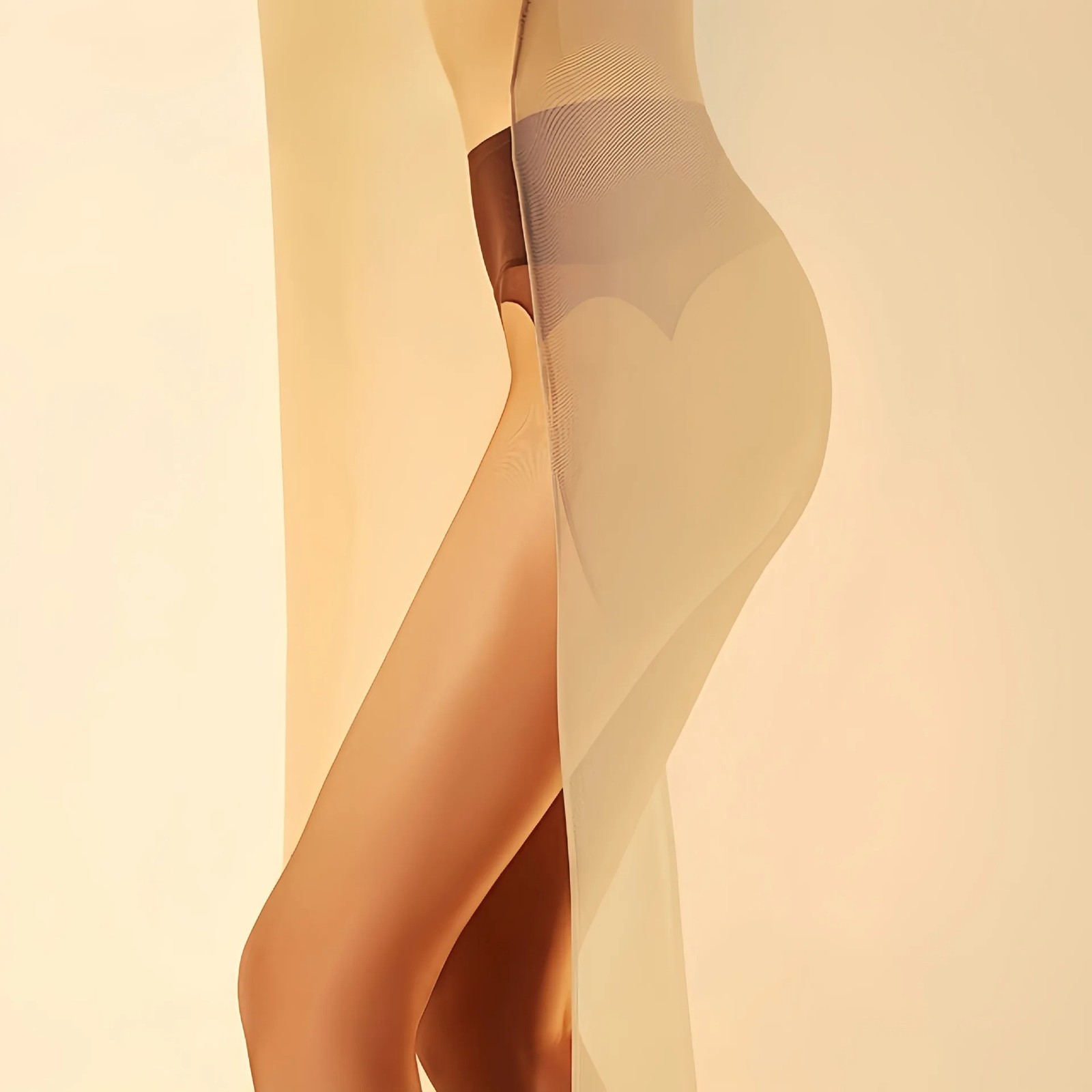 Women Elegant Stockings Seamless Pantyhose 1D Nylon Chocolate Milk Silky Smooth