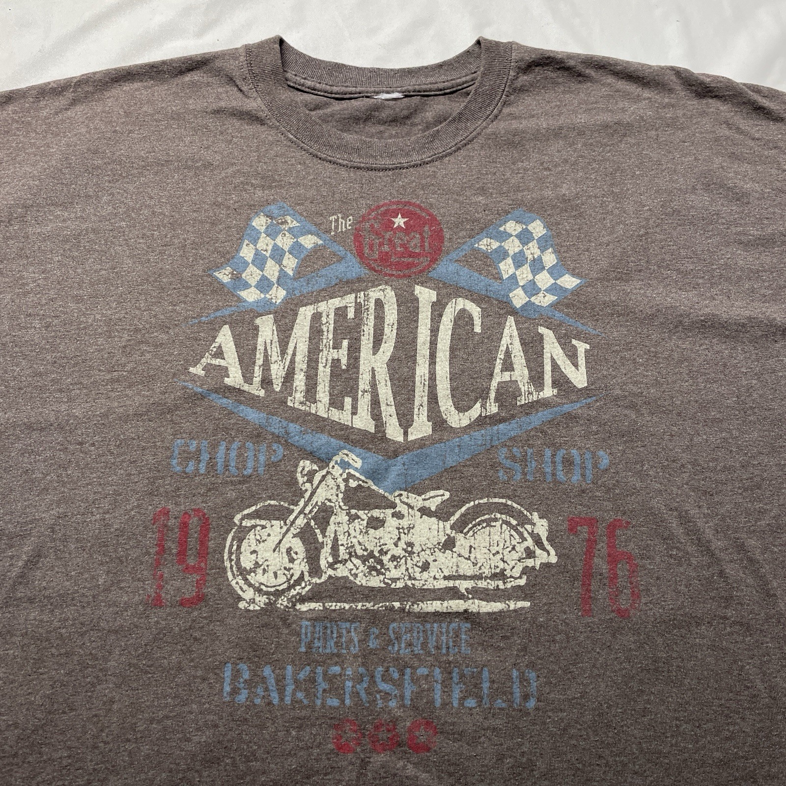 Vintage Motorcycles T-Shirt Men’s XL Biker American Chop Shop Choppers Dad